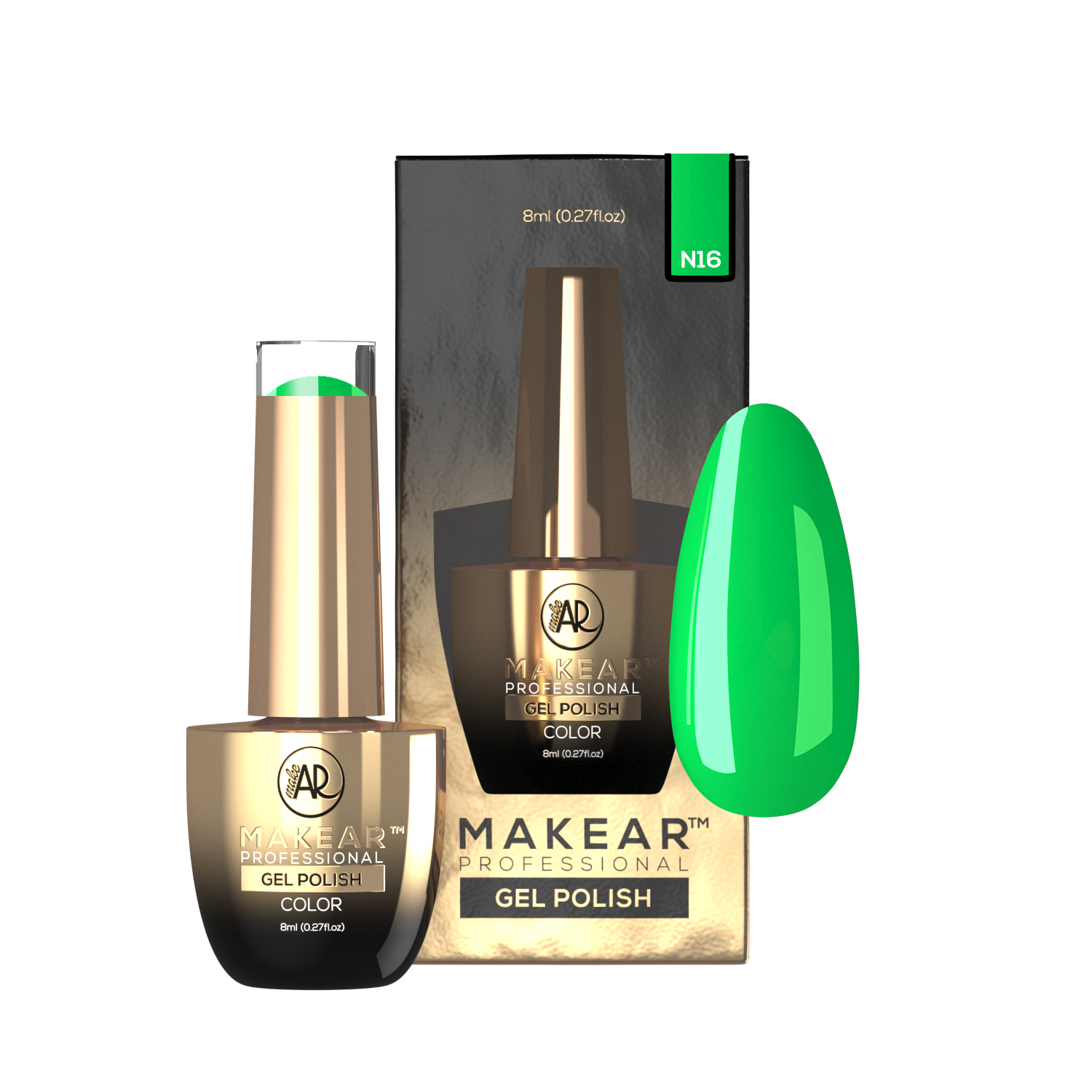 Gelpolish - N16 MAKEAR-Gelpolish-MAKEAR-NR Kosmetik