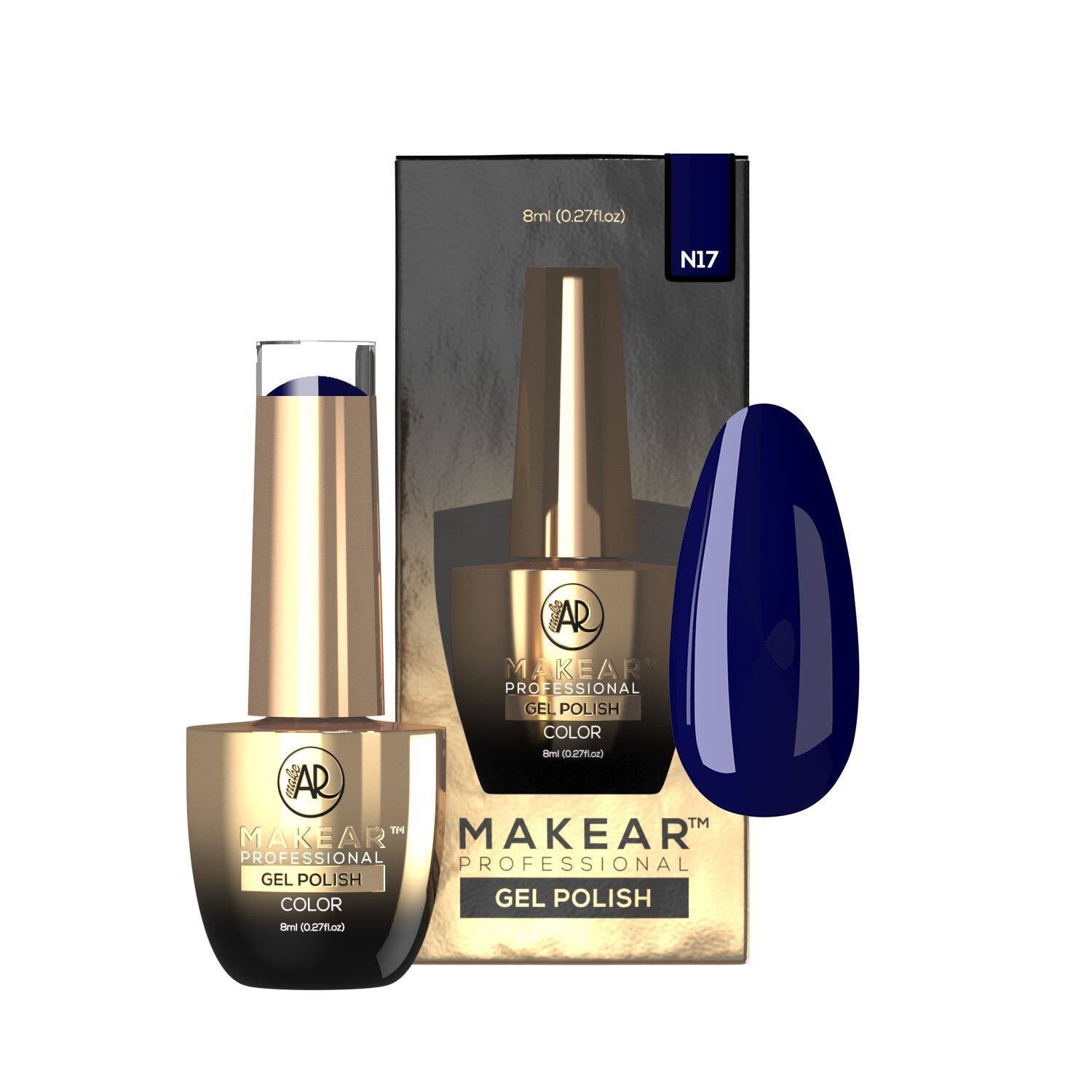 Gelpolish - N17 MAKEAR-Gelpolish-MAKEAR-NR Kosmetik