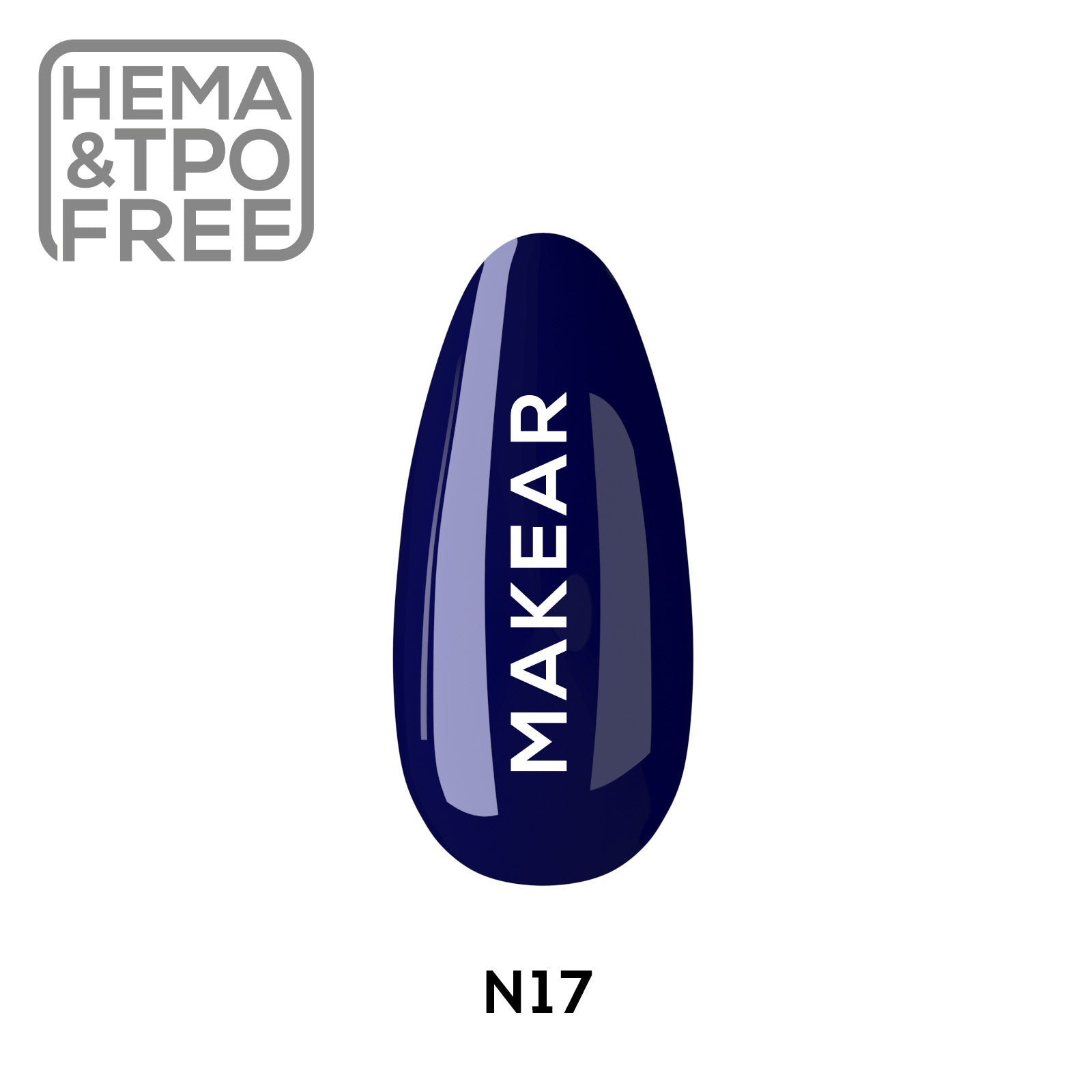 Gelpolish - N17 MAKEAR-Gelpolish-MAKEAR-NR Kosmetik