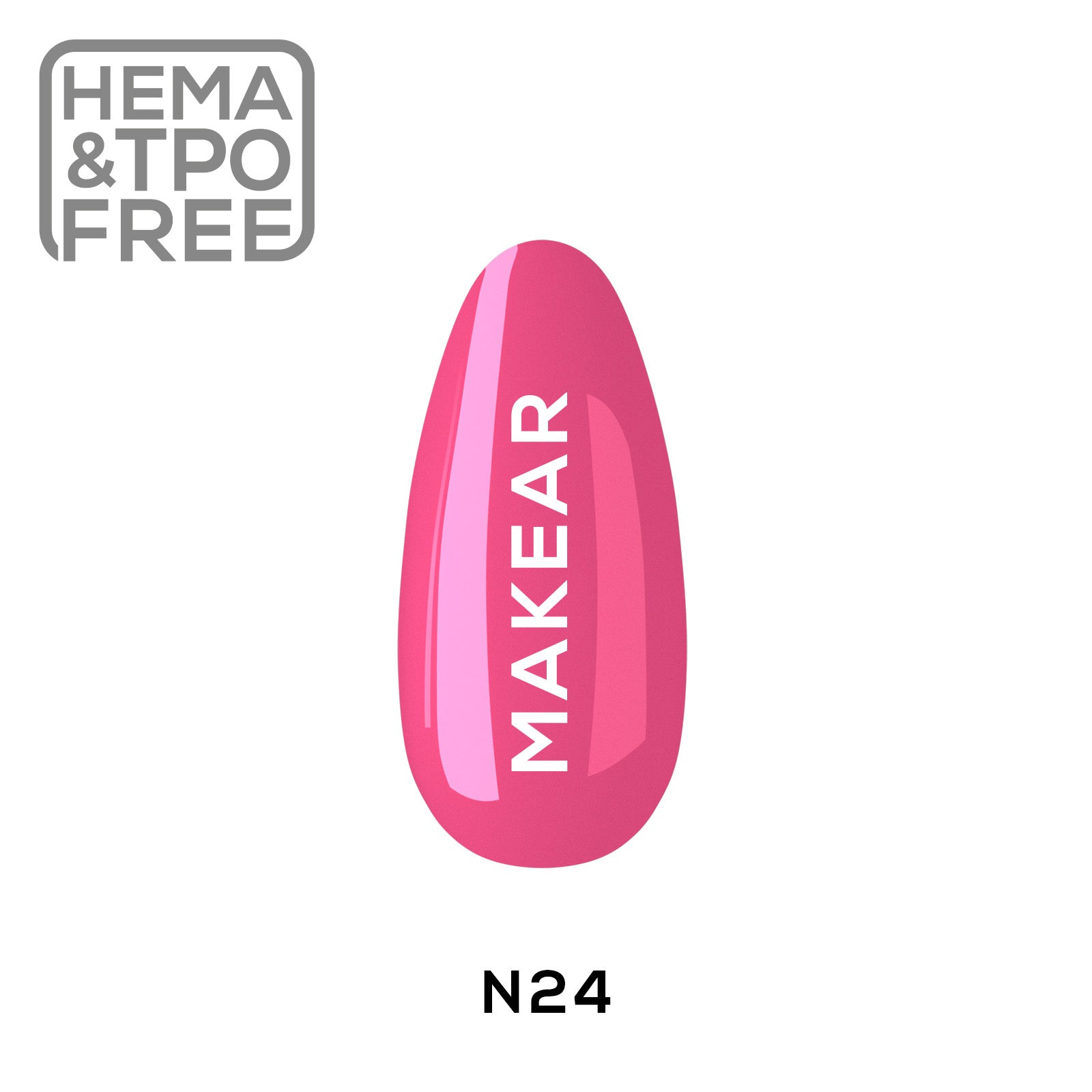 Gelpolish - N24 MAKEAR-Gelpolish-MAKEAR-NR Kosmetik