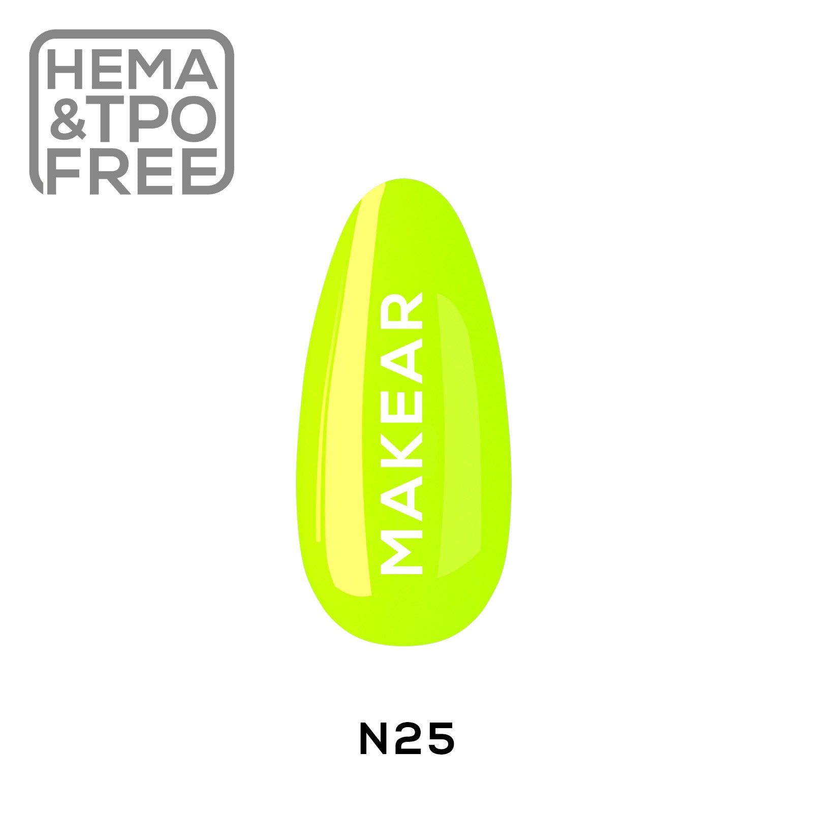Gelpolish - N25 MAKEAR-Gelpolish-MAKEAR-NR Kosmetik
