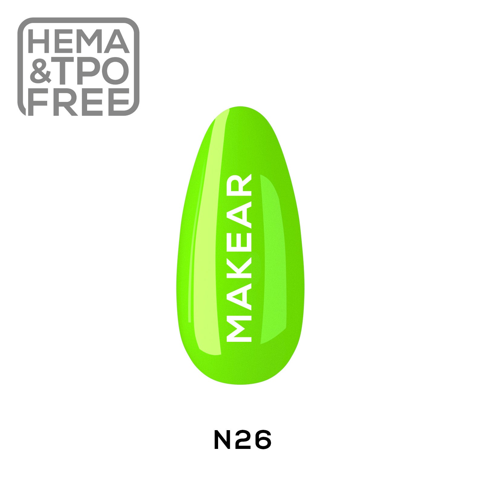 Gelpolish - N26 MAKEAR-Gelpolish-MAKEAR-NR Kosmetik