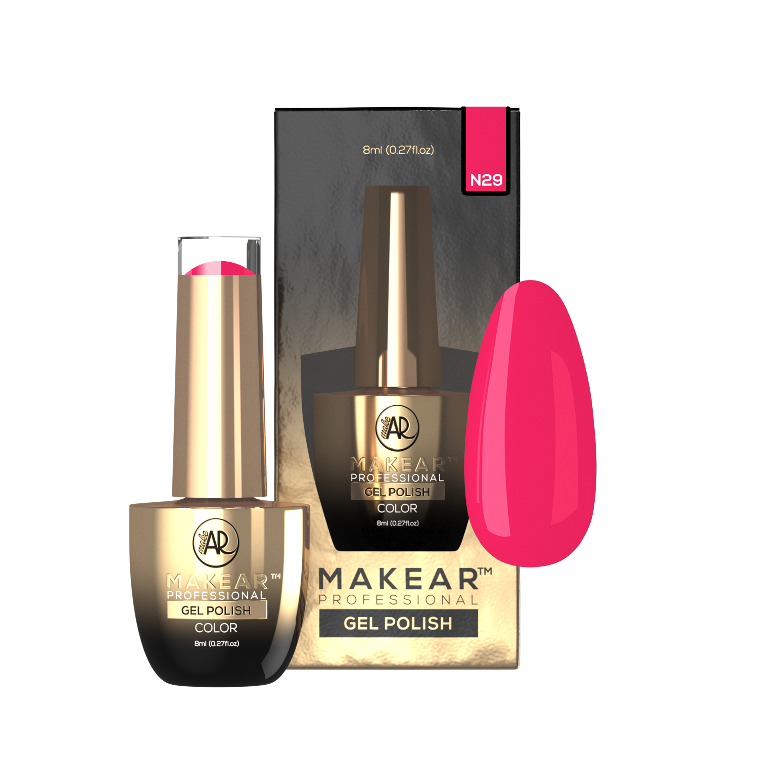 Gelpolish - N29 MAKEAR-Gelpolish-MAKEAR-NR Kosmetik