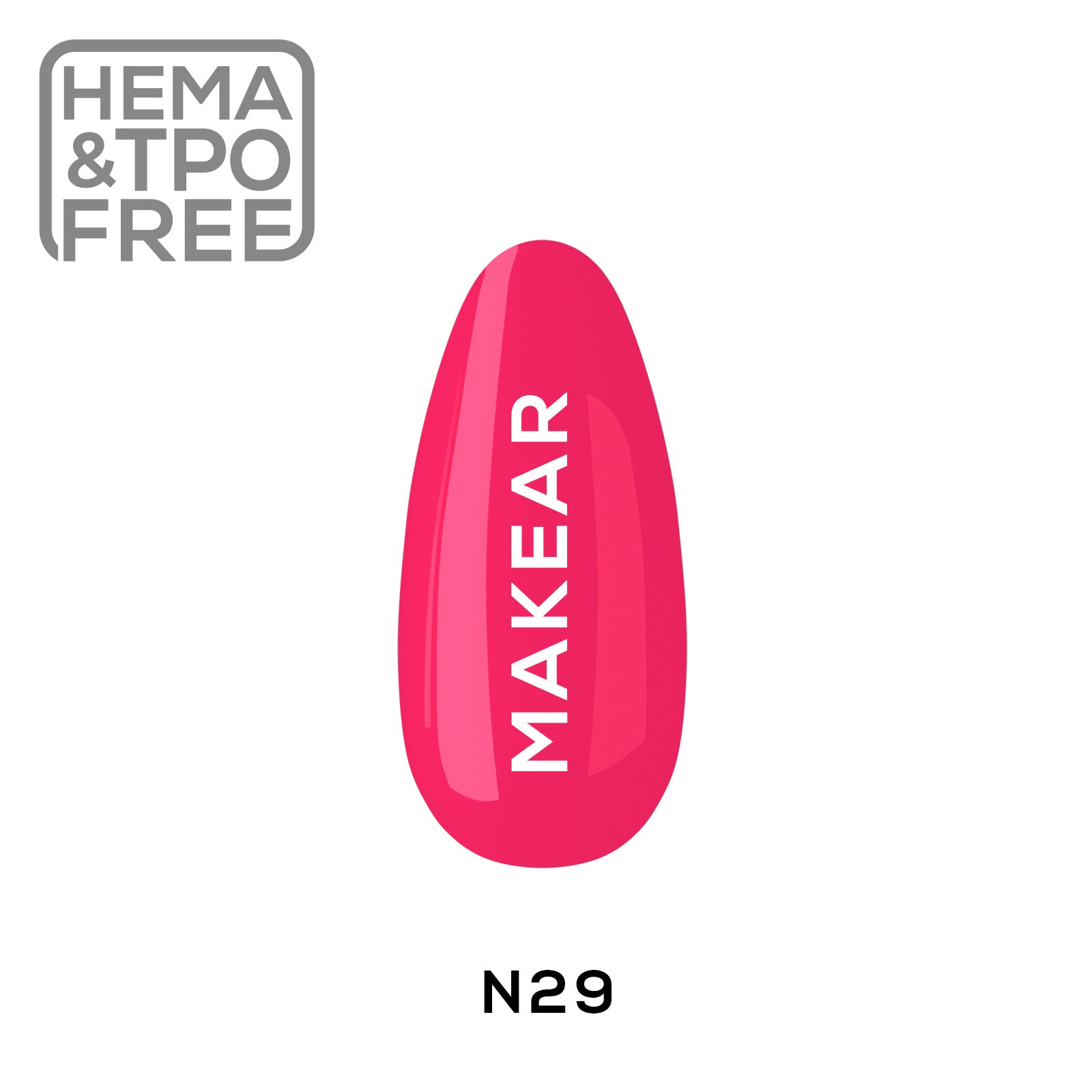 Gelpolish - N29 MAKEAR-Gelpolish-MAKEAR-NR Kosmetik