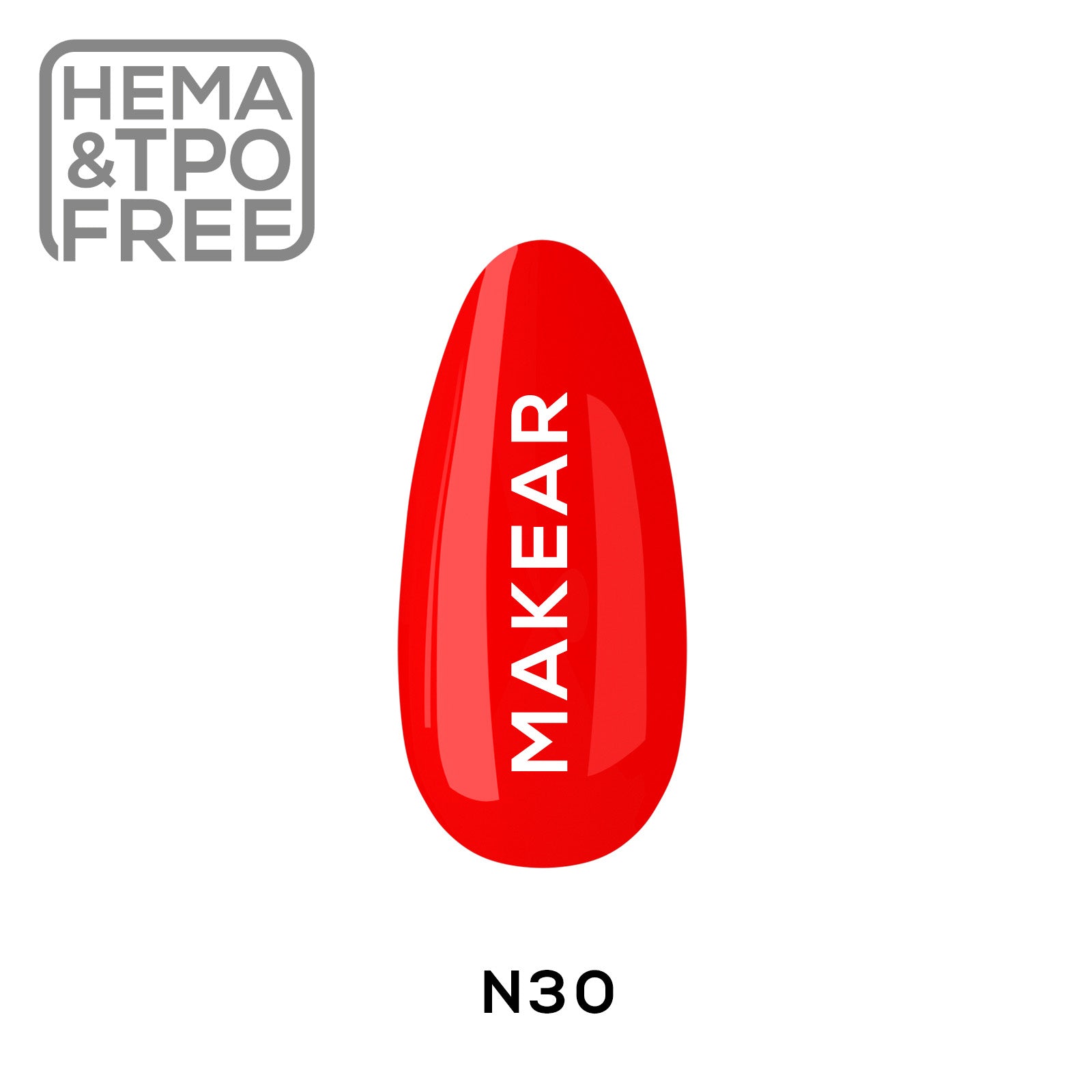 Gelpolish - N30 MAKEAR-Gelpolish-MAKEAR-NR Kosmetik