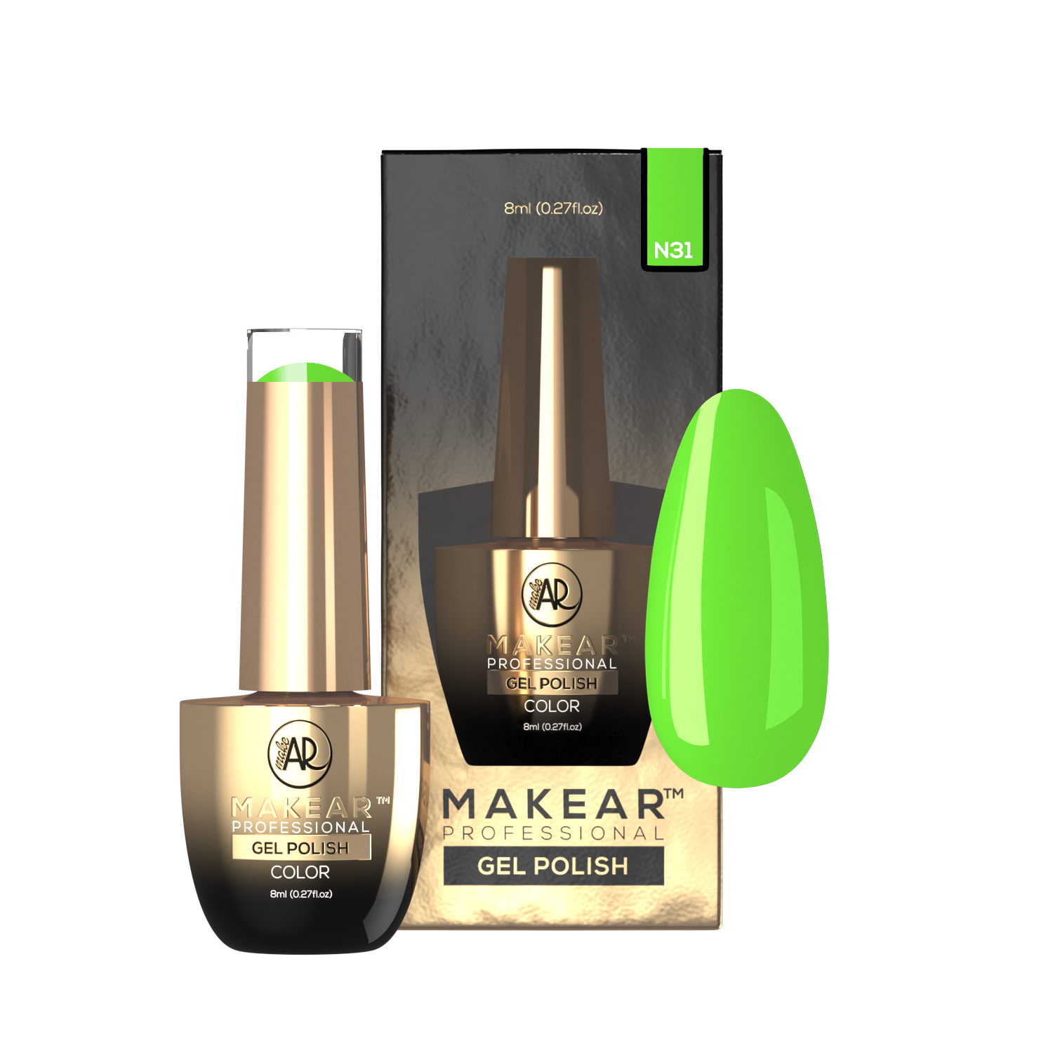 Gelpolish - N31 MAKEAR-Gelpolish-MAKEAR-NR Kosmetik