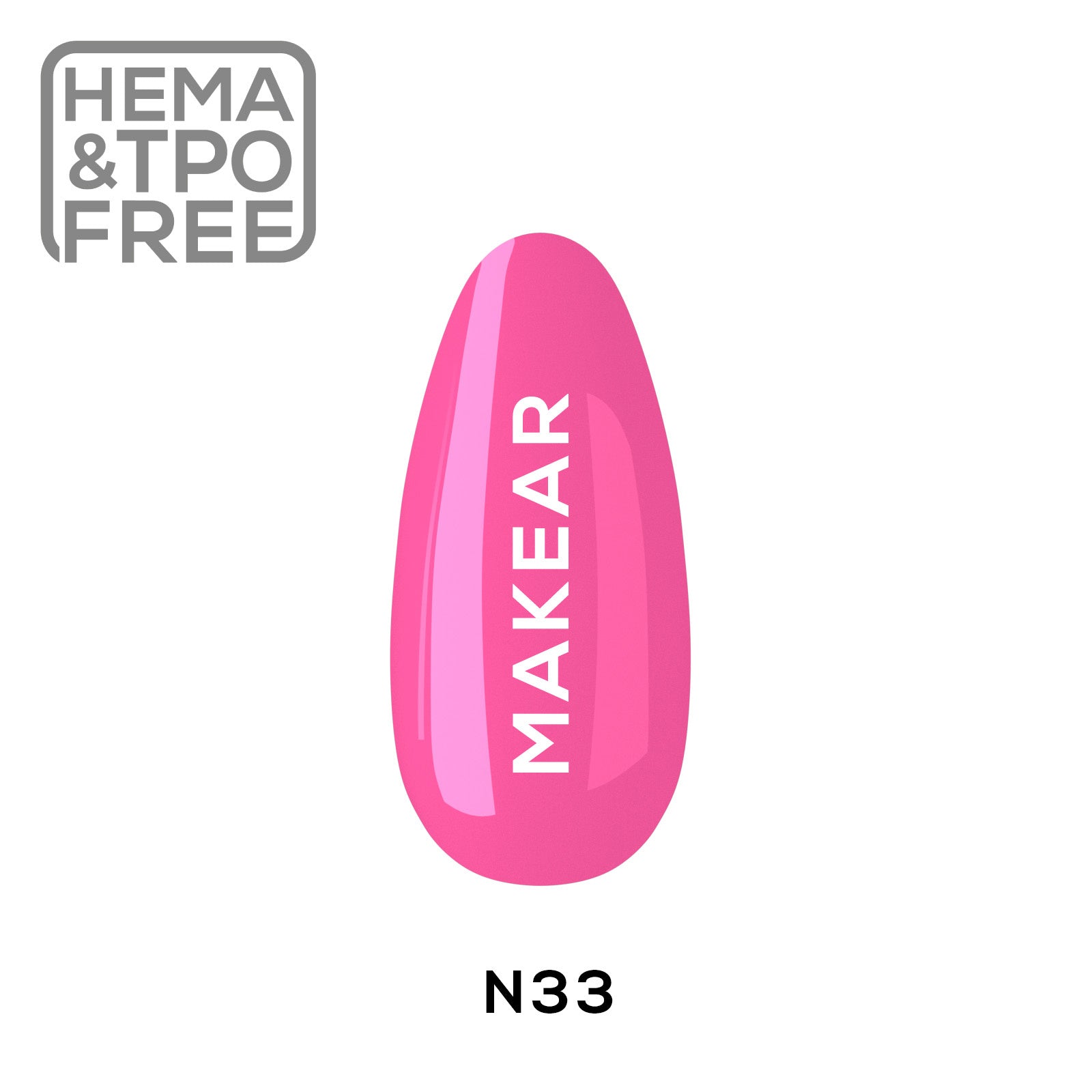 Gelpolish - N33 MAKEAR-Gelpolish-MAKEAR-NR Kosmetik