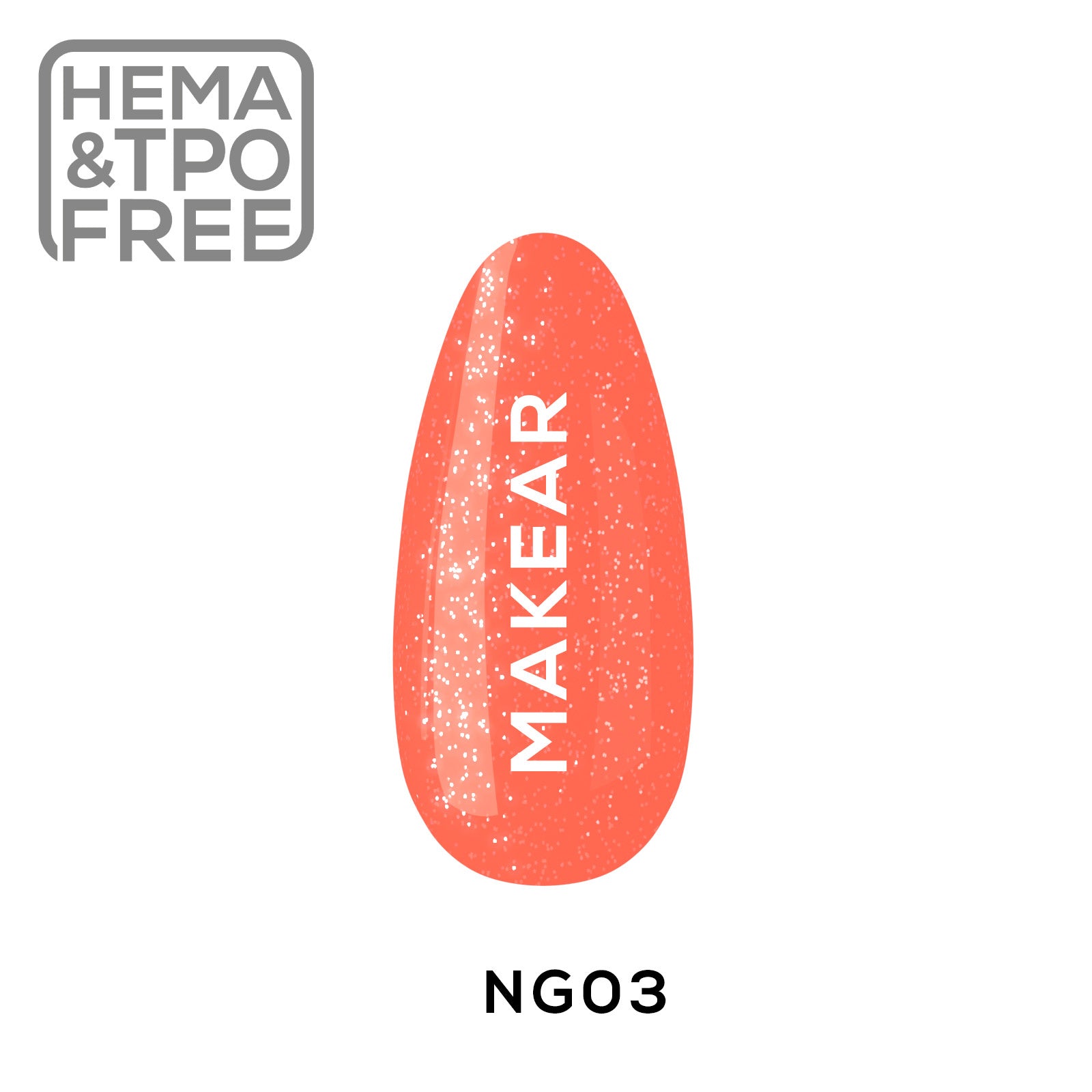 Gelpolish - NG03 MAKEAR-Gelpolish-MAKEAR-NR Kosmetik