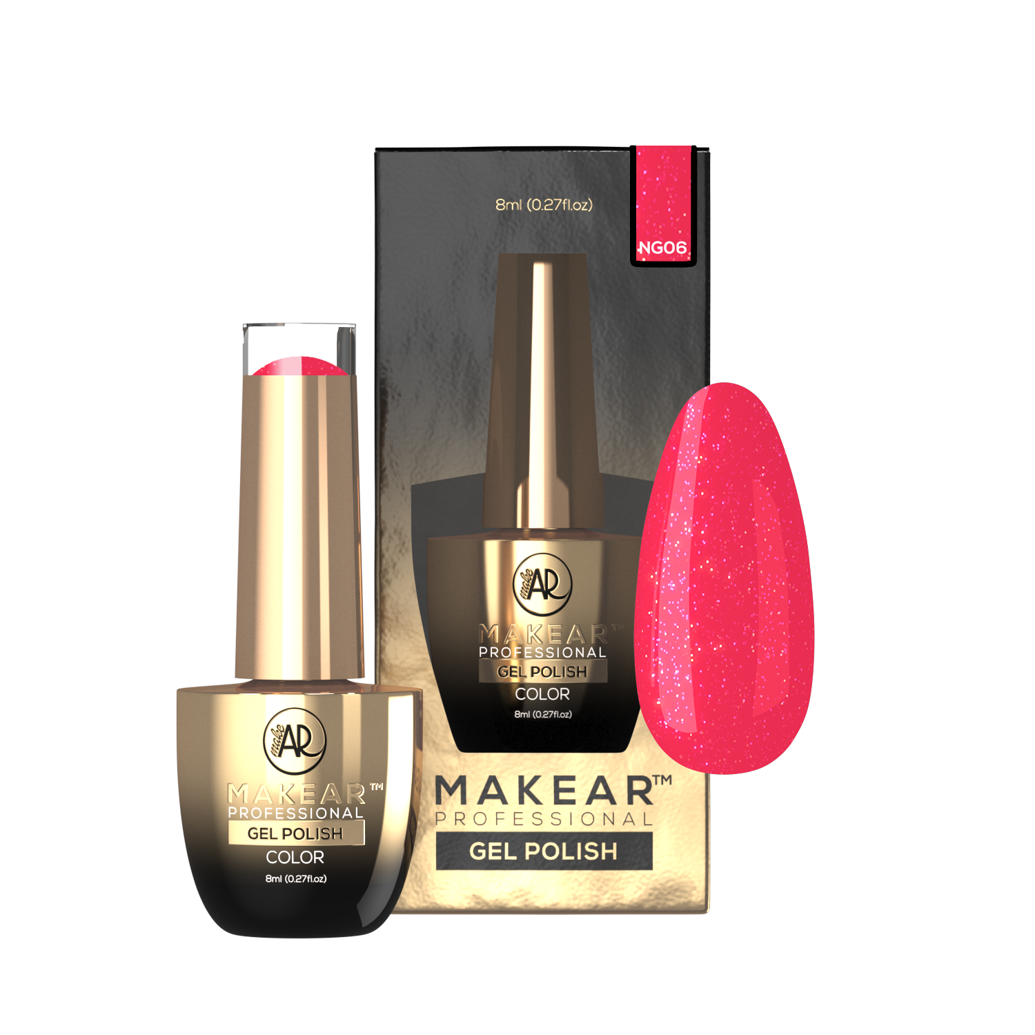 Gelpolish - NG06 MAKEAR-Gelpolish-MAKEAR-NR Kosmetik