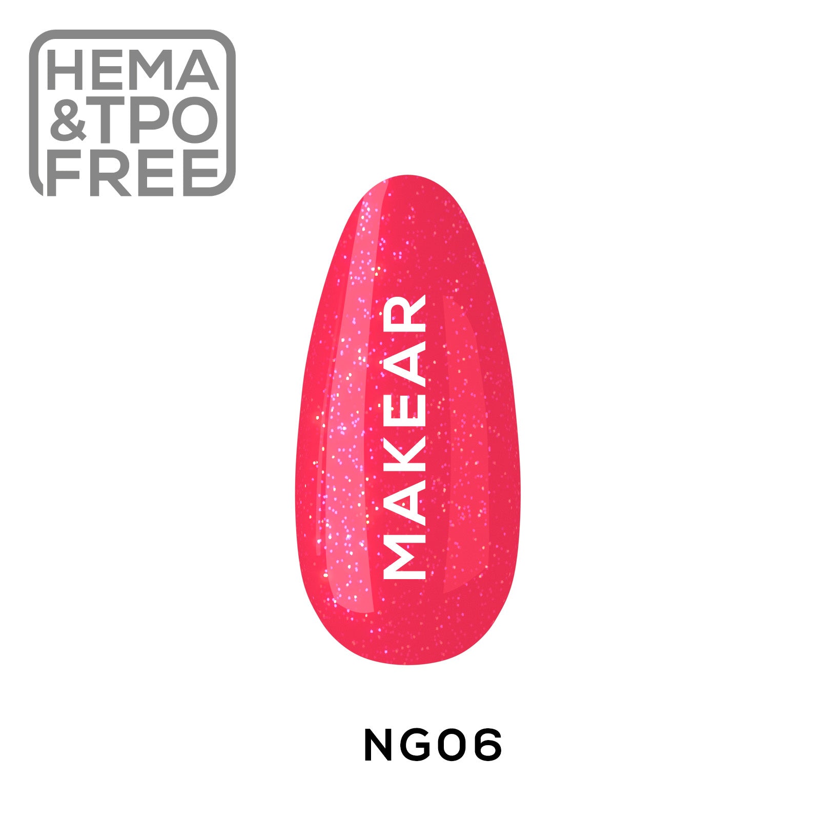 Gelpolish - NG06 MAKEAR-Gelpolish-MAKEAR-NR Kosmetik