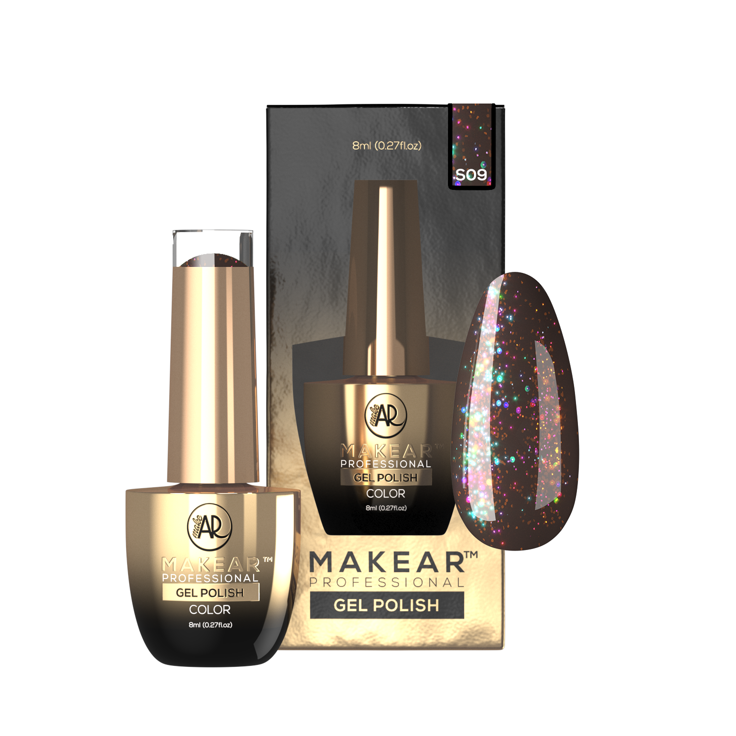 Gelpolish - S09 MAKEAR-Gelpolish-MAKEAR-NR Kosmetik