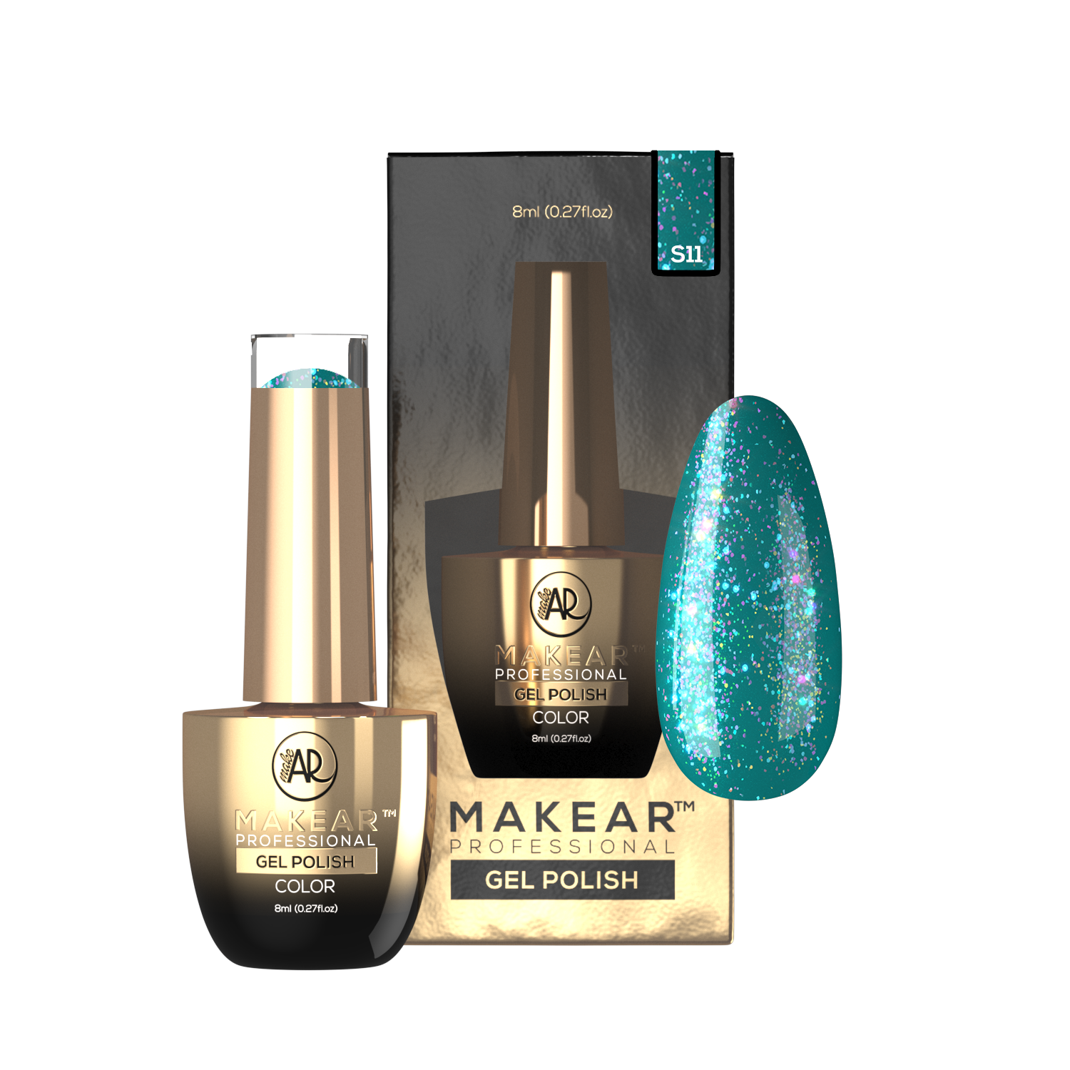 Gelpolish - S11 MAKEAR-Gelpolish-MAKEAR-NR Kosmetik