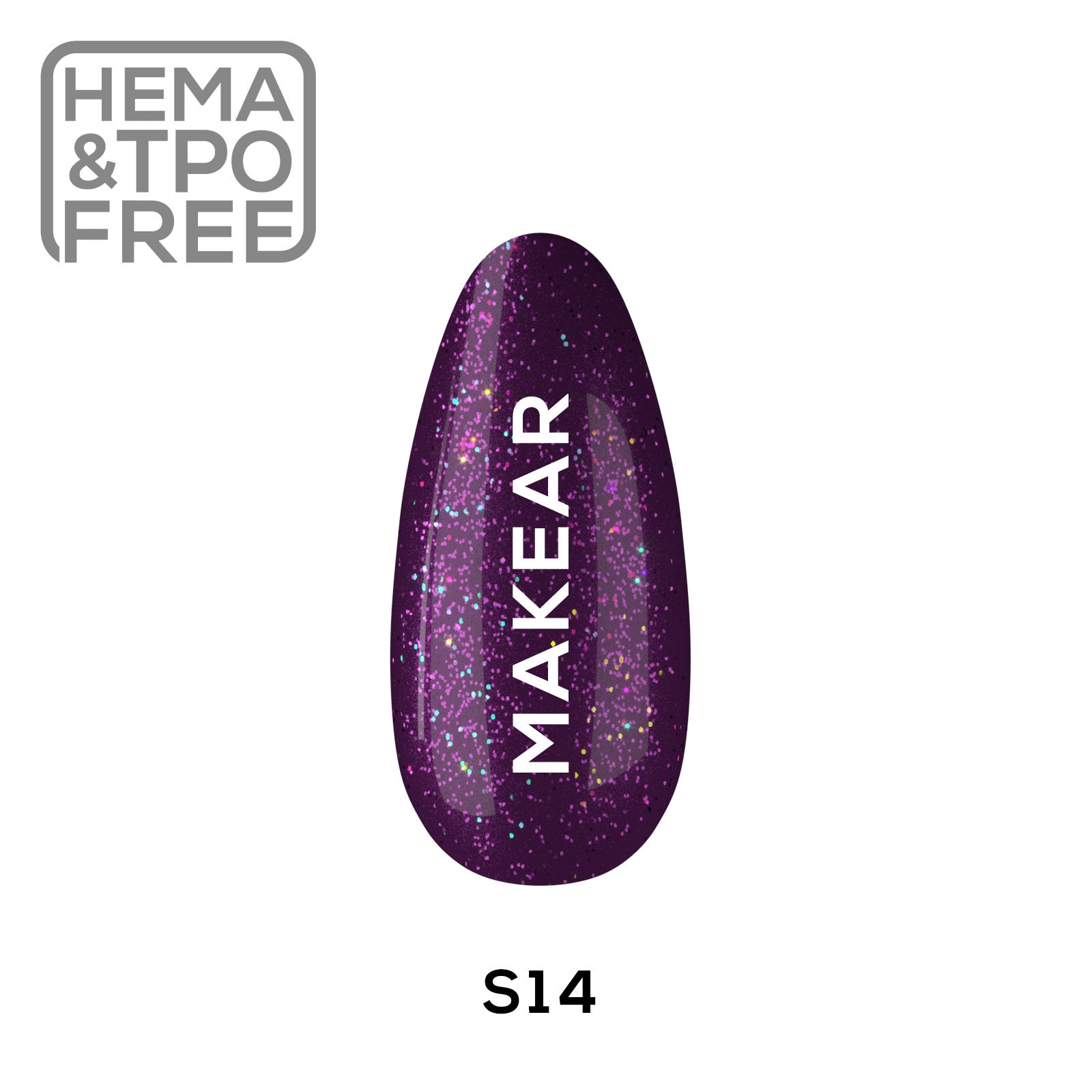 Gelpolish - S14 MAKEAR-Gelpolish-MAKEAR-NR Kosmetik