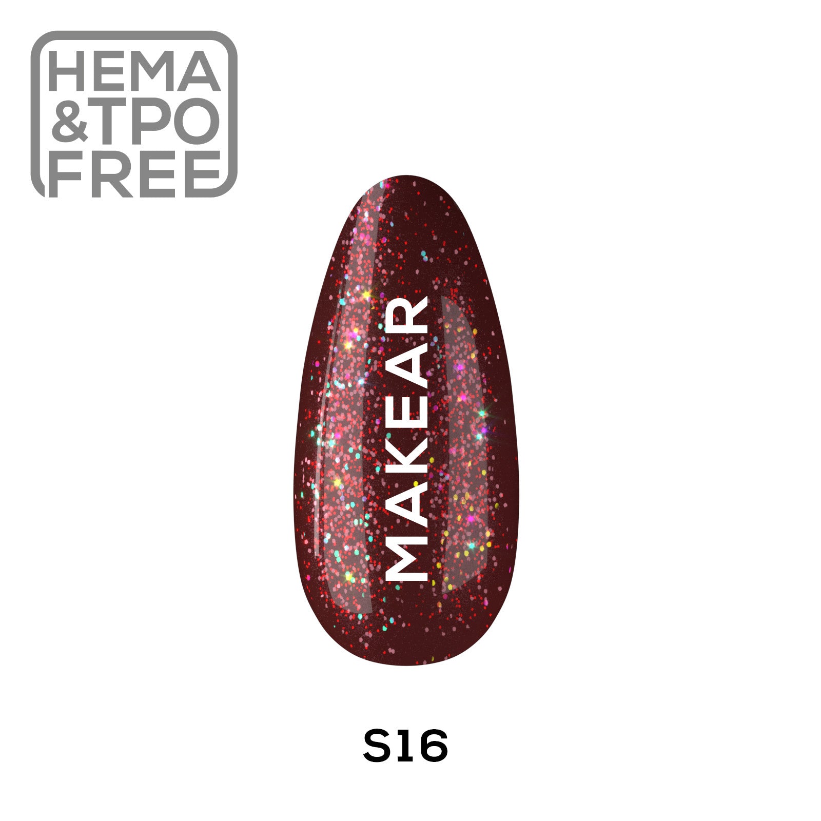 Gelpolish - S16 MAKEAR-Gelpolish-MAKEAR-NR Kosmetik