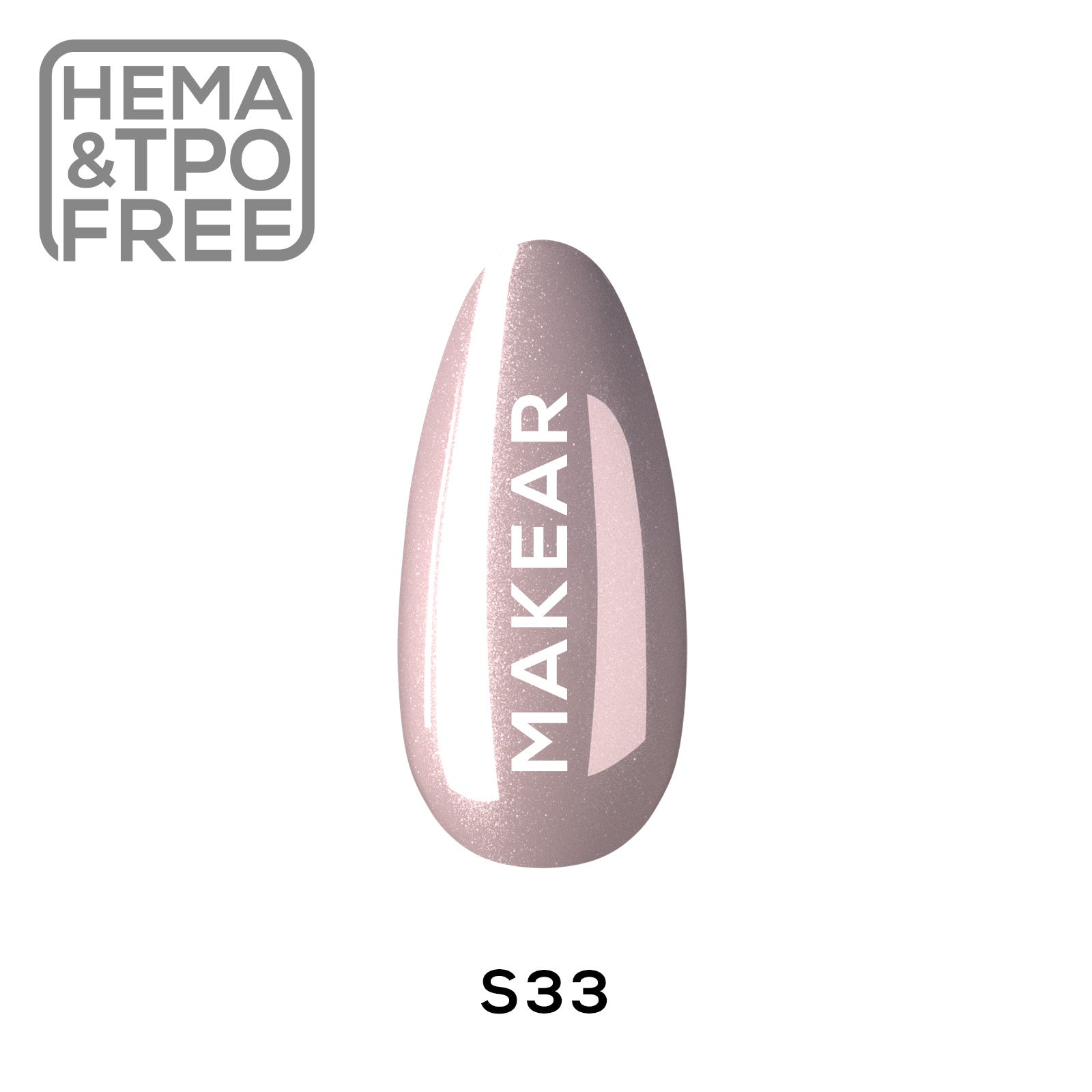 Gelpolish - S33 MAKEAR-Gelpolish-MAKEAR-NR Kosmetik