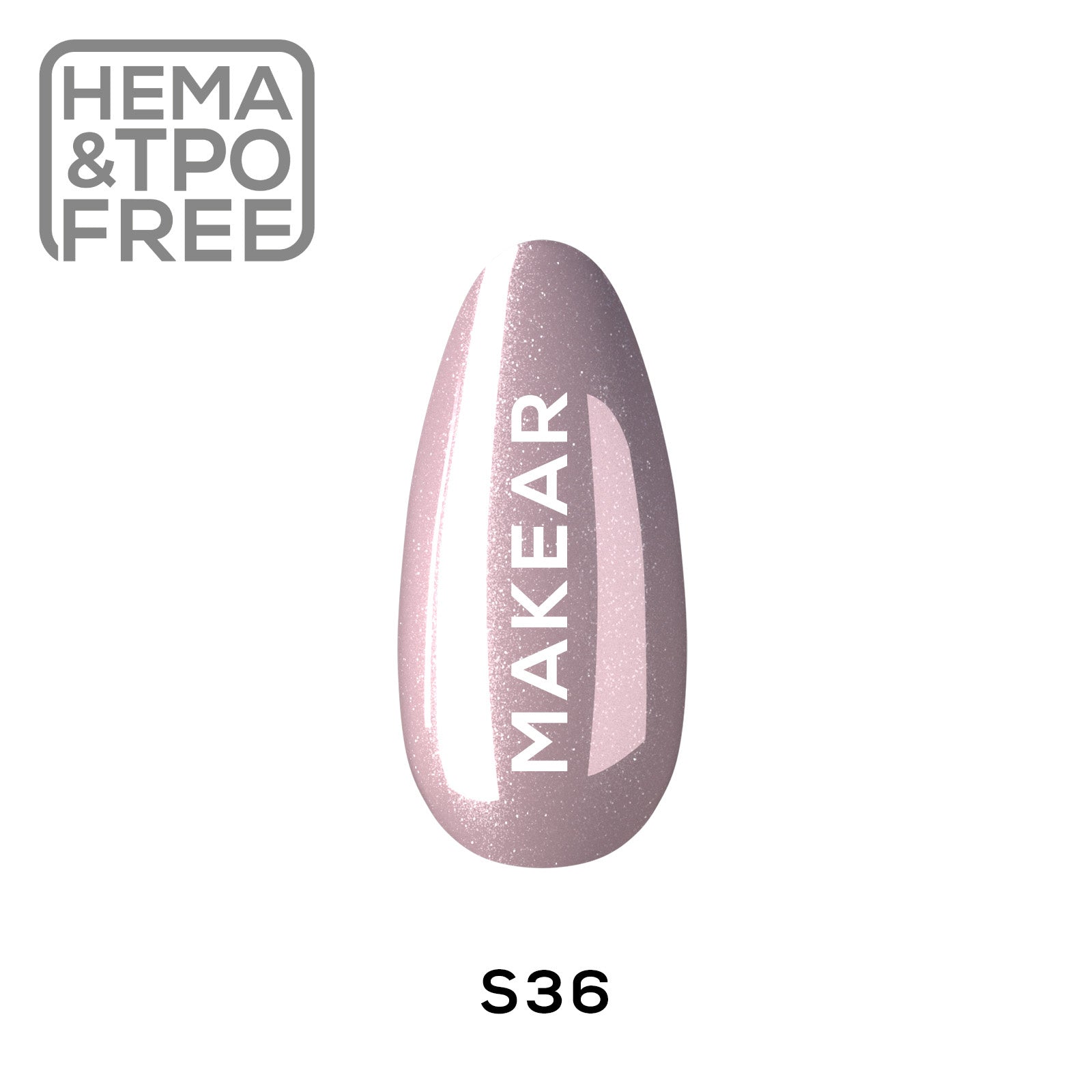 Gelpolish - S36 MAKEAR-Gelpolish-MAKEAR-NR Kosmetik