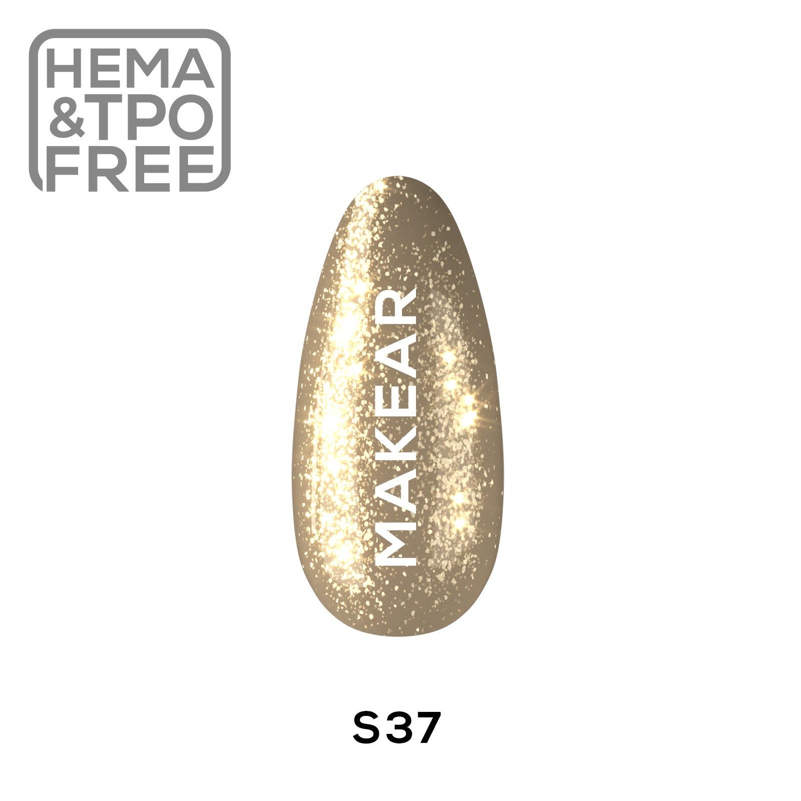 Gelpolish - S37 MAKEAR-Gelpolish-MAKEAR-NR Kosmetik