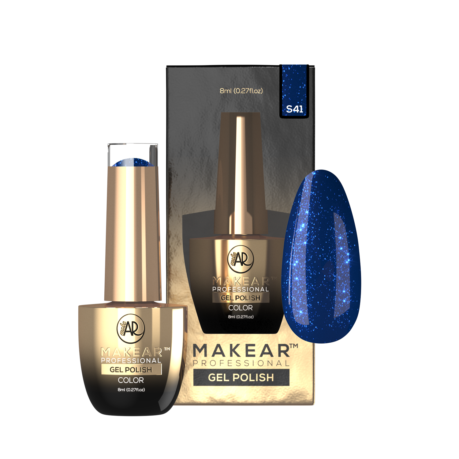 Gelpolish - S41 MAKEAR-Gelpolish-MAKEAR-NR Kosmetik