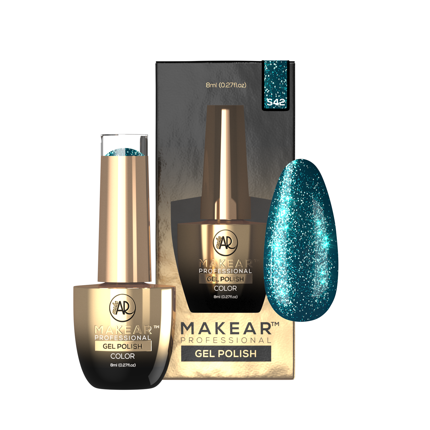 Gelpolish - S42 MAKEAR-Gelpolish-MAKEAR-NR Kosmetik