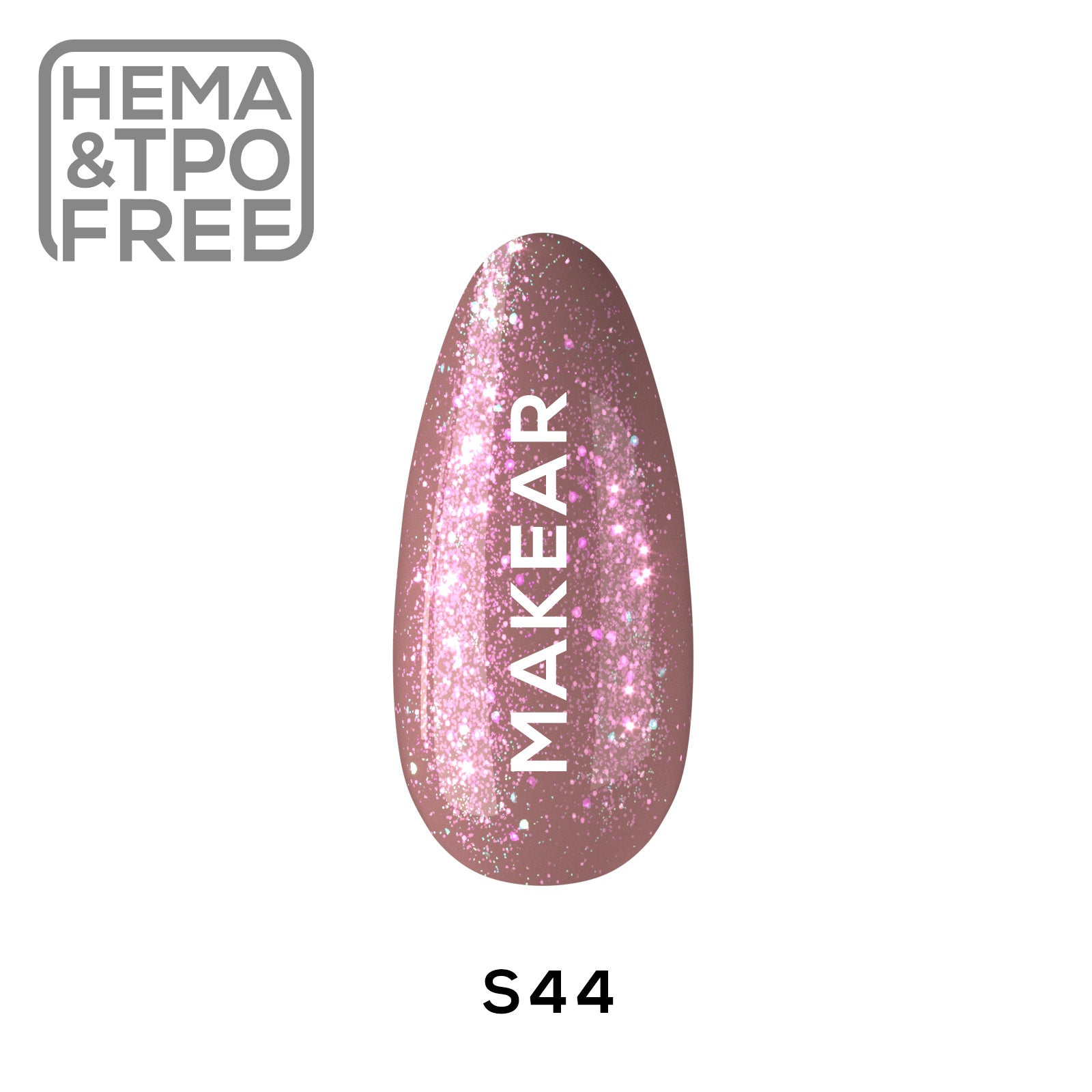 Gelpolish - S44 MAKEAR-Gelpolish-MAKEAR-NR Kosmetik