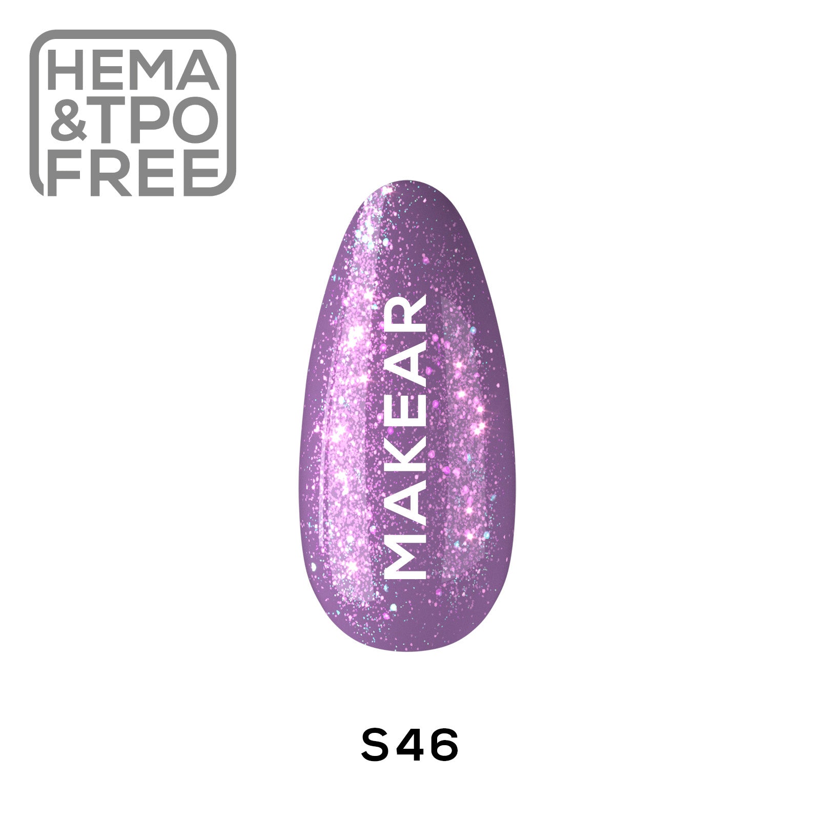 Gelpolish - S46 MAKEAR-Gelpolish-MAKEAR-NR Kosmetik