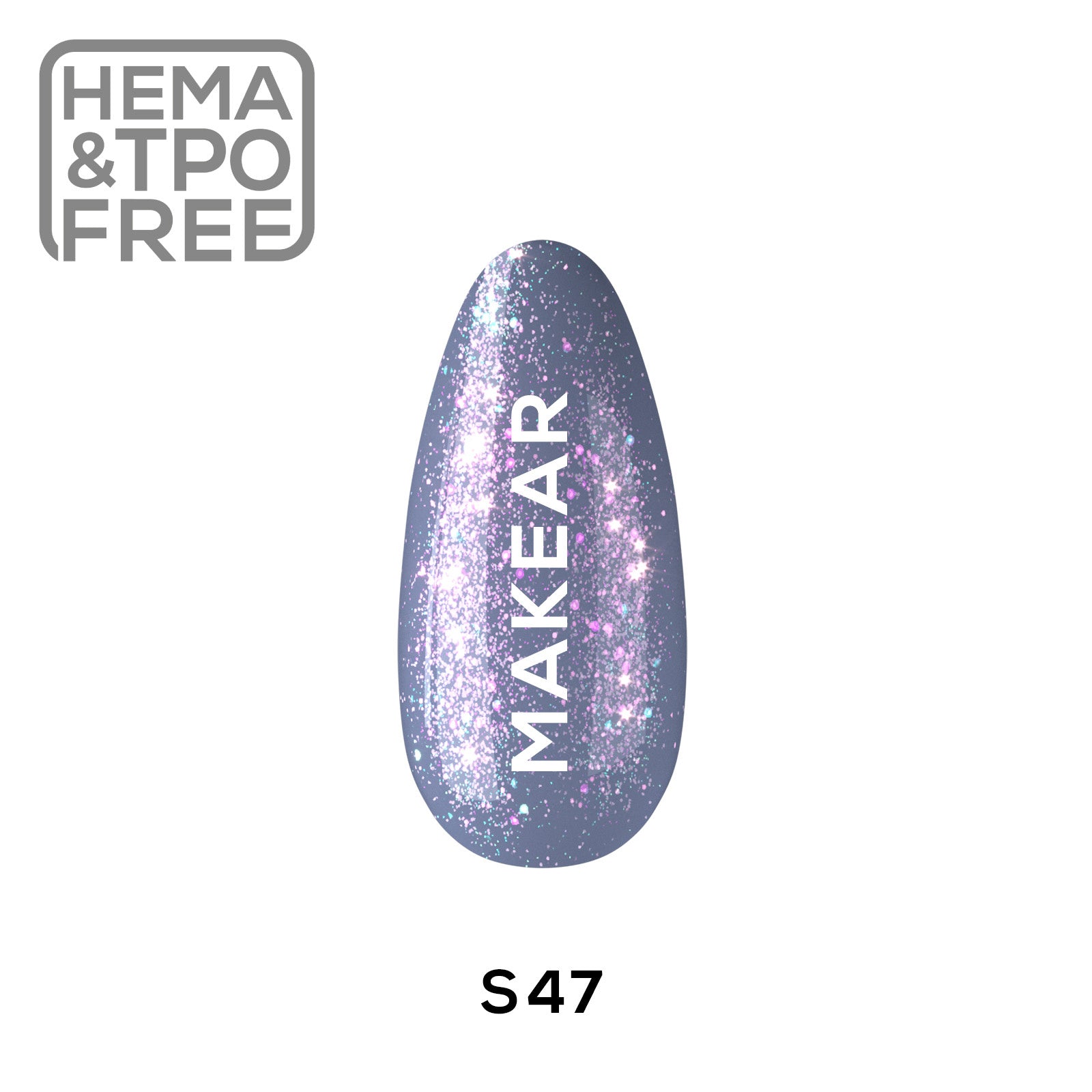Gelpolish - S47 MAKEAR-Gelpolish-MAKEAR-NR Kosmetik