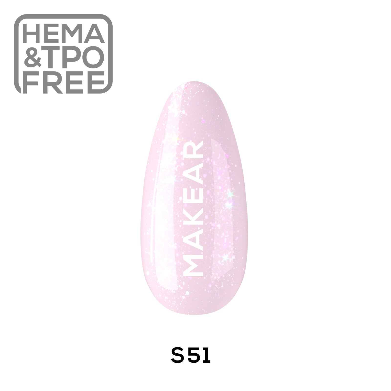 Gelpolish - S51 MAKEAR-Gelpolish-MAKEAR-NR Kosmetik