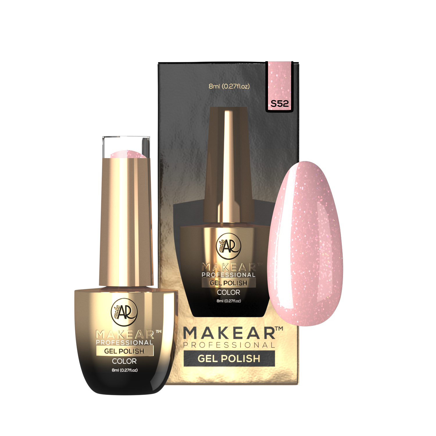Gelpolish - S52 MAKEAR-Gelpolish-MAKEAR-NR Kosmetik