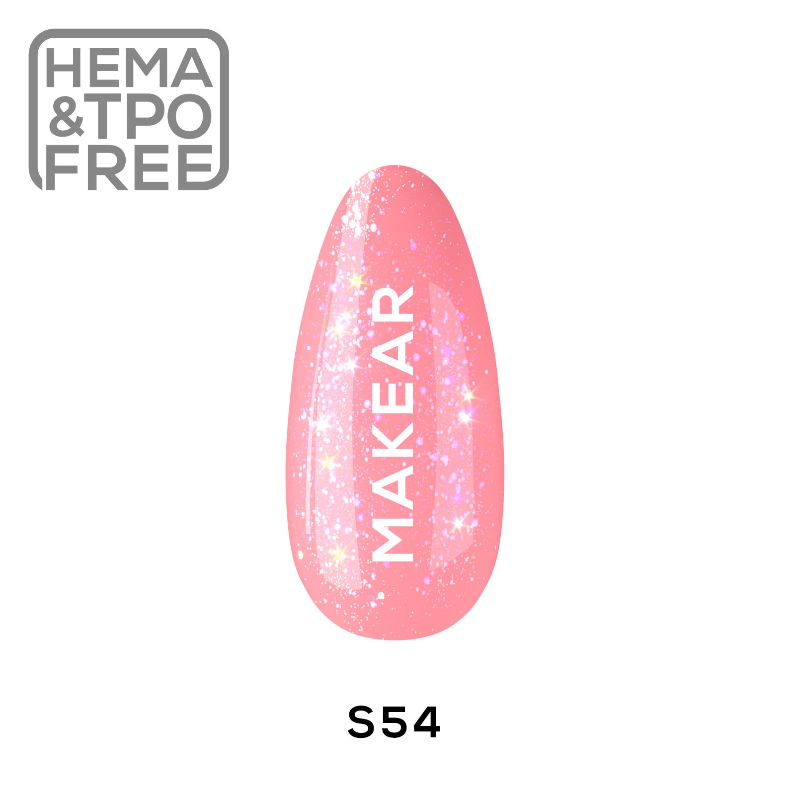 Gelpolish - S54 MAKEAR-Gelpolish-MAKEAR-NR Kosmetik