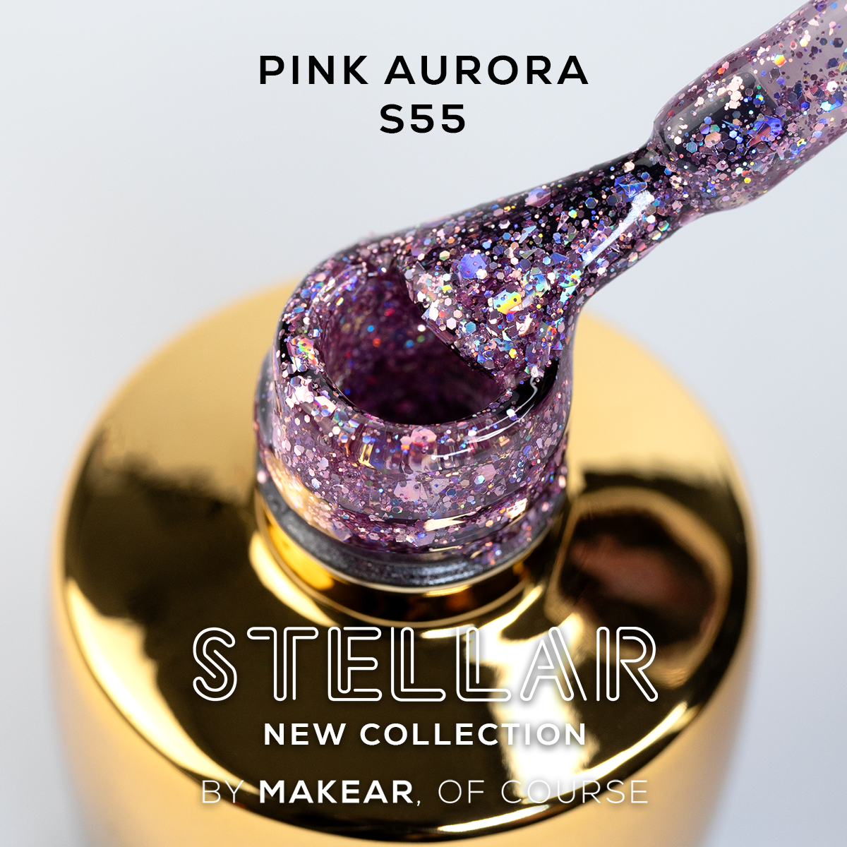 Gelpolish - S55 MAKEAR-Gelpolish-MAKEAR-NR Kosmetik