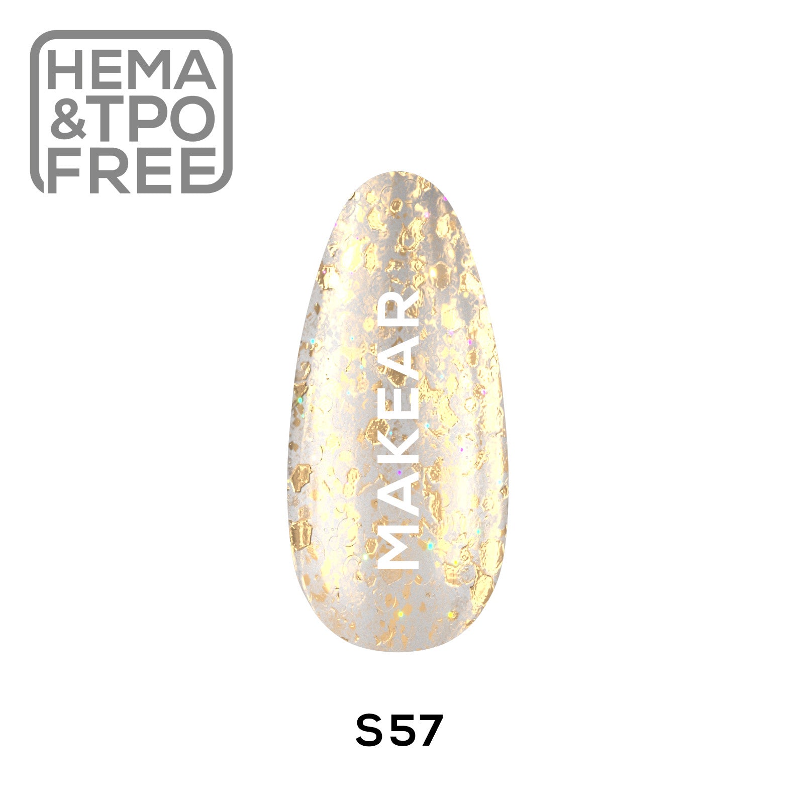 Gelpolish - S57 MAKEAR-Gelpolish-MAKEAR-NR Kosmetik