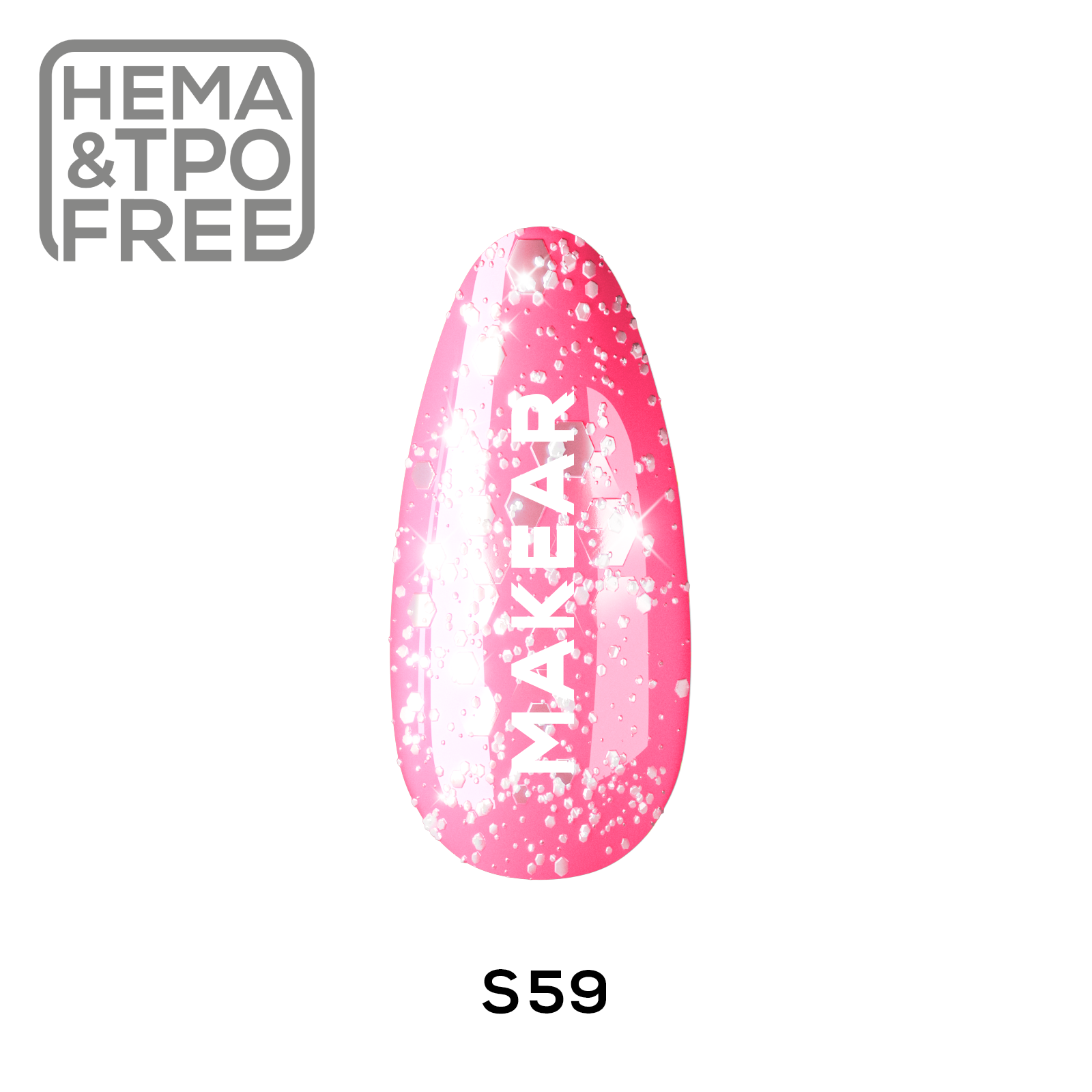 Gelpolish - S59 MAKEAR-Gelpolish-MAKEAR-NR Kosmetik