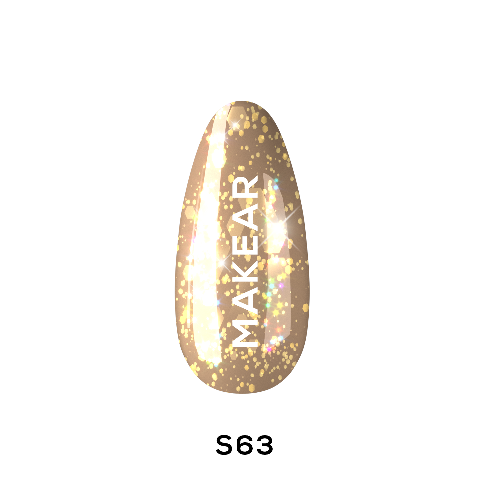 Gelpolish - S63 MAKEAR-Gelpolish-MAKEAR-NR Kosmetik