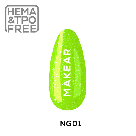 Gelpolish - NG01 MAKEAR-Gelpolish-MAKEAR-NR Kosmetik