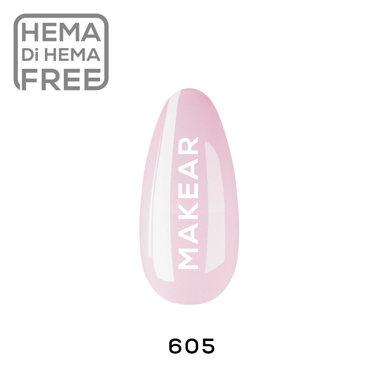 Gelpolish - 605 - MAKEAR-Gelpolish-MAKEAR-NR Kosmetik