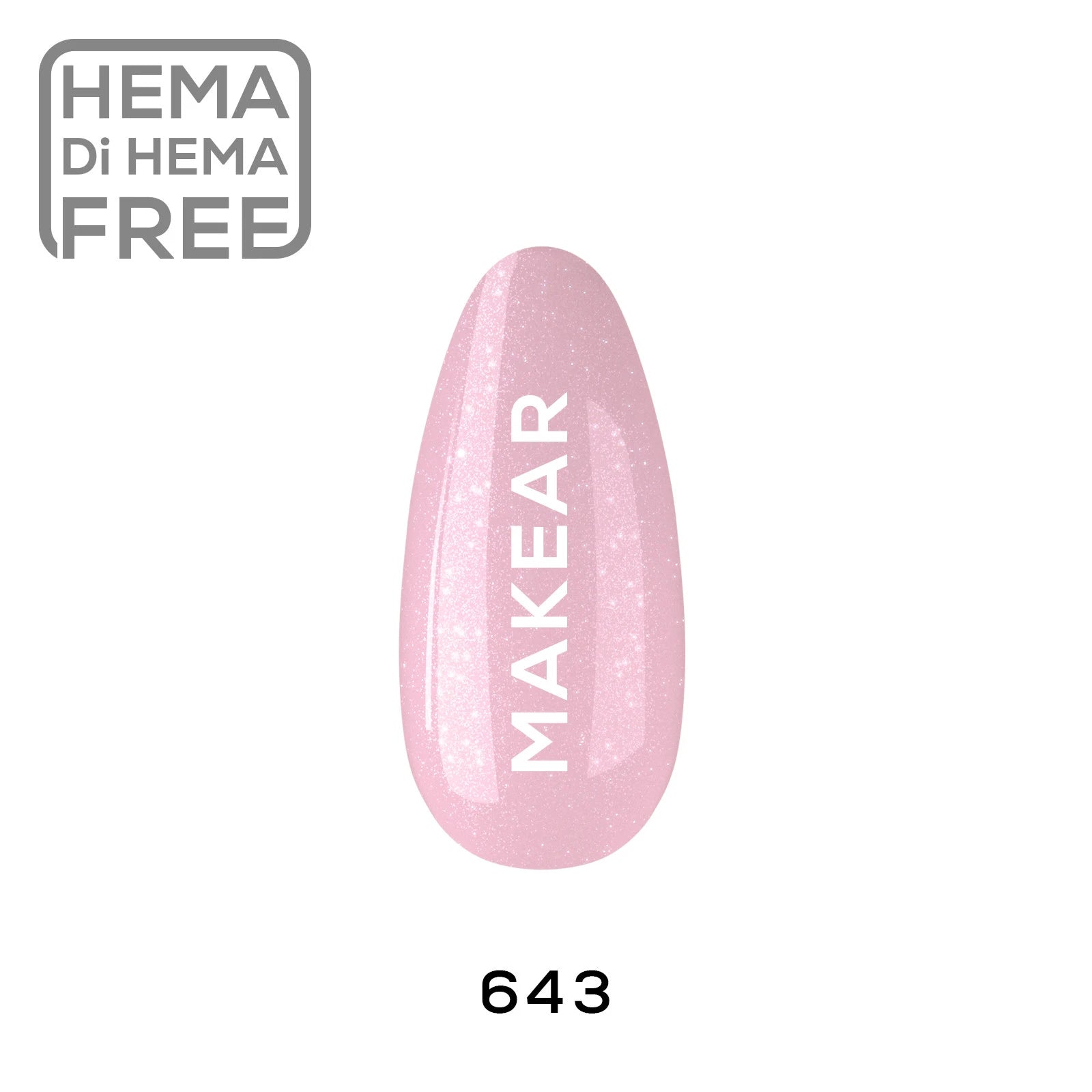 Gelpolish 643 8 ml-Gelpolish-MAKEAR-NR Kosmetik