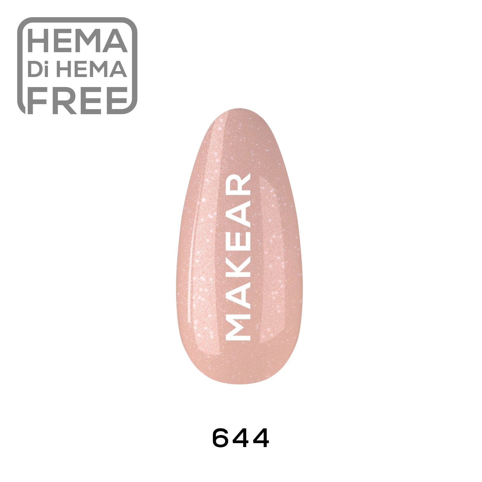 Gelpolish 644 8 ml-Gelpolish-MAKEAR-NR Kosmetik