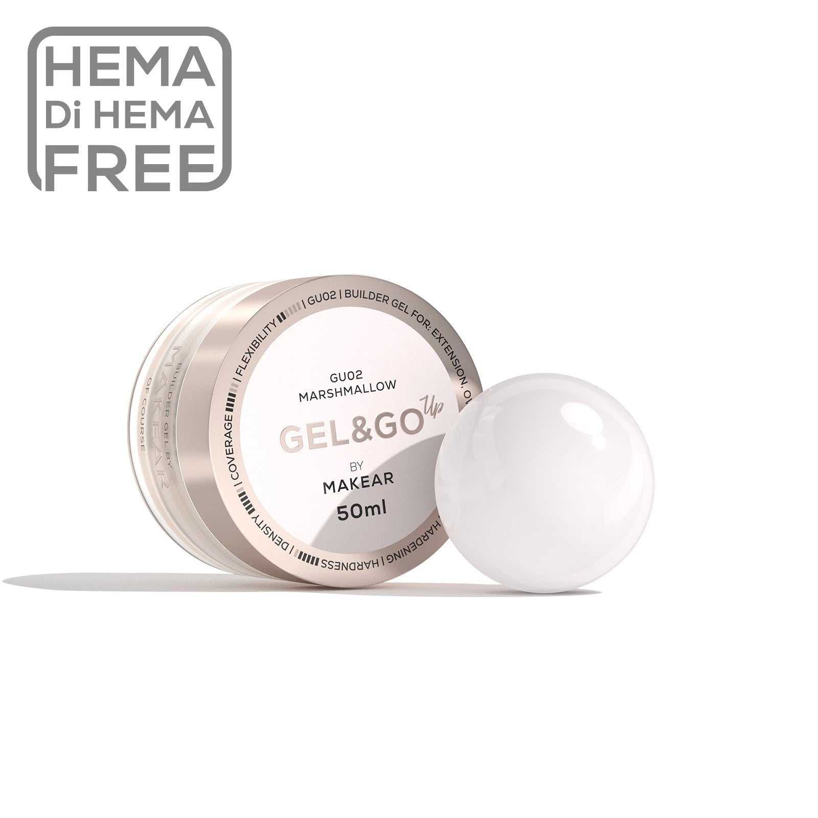 Gel & Go Up GU02 - Marshmallow-Gele-MAKEAR-50 ml-NR Kosmetik