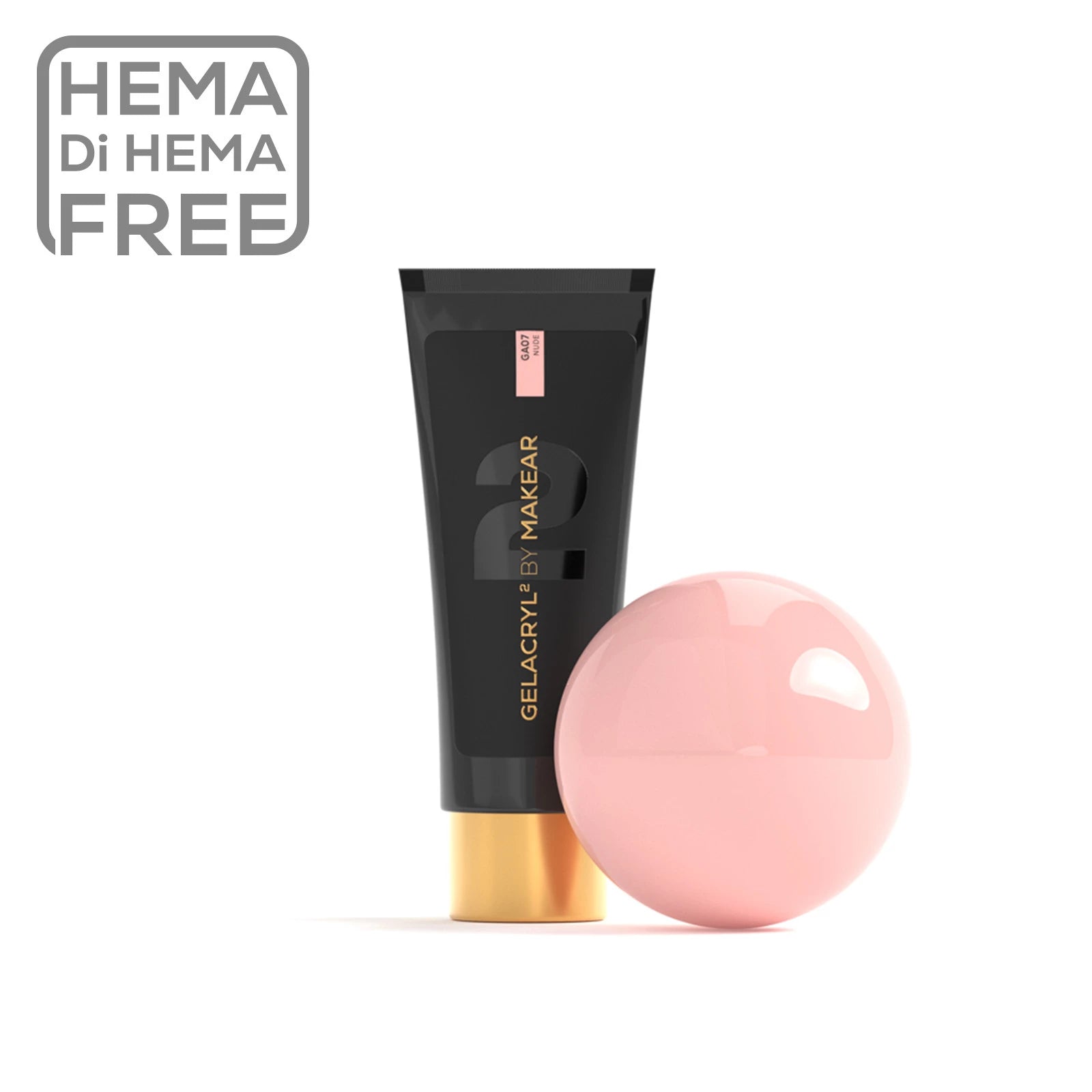 Akrylgel GA07 - Nude-Akrylgel-MAKEAR-30g-NR Kosmetik