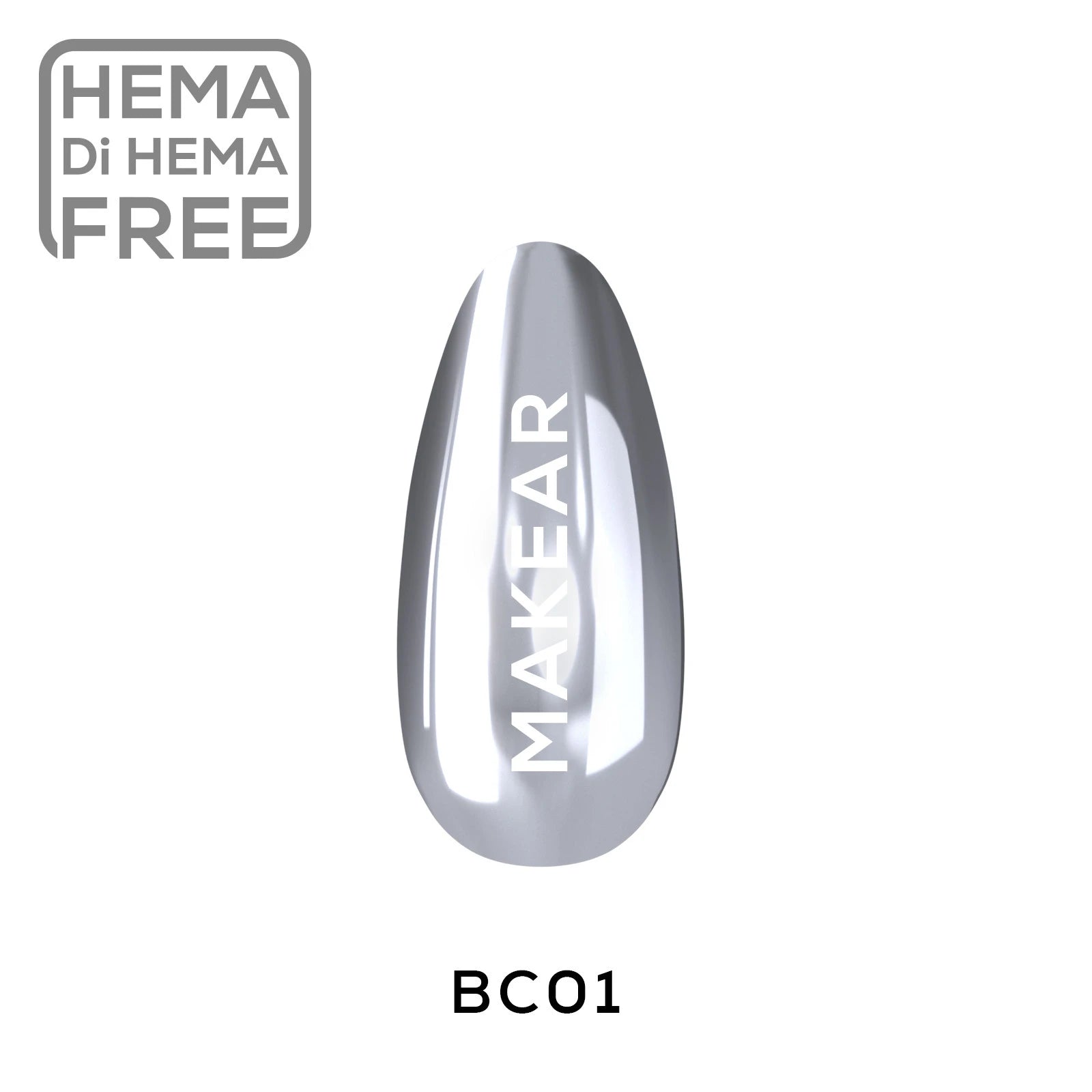 SFX Liquid Powder BC01 - Dust Chrome Silver - 5 ml-Nail Art-MAKEAR-NR Kosmetik