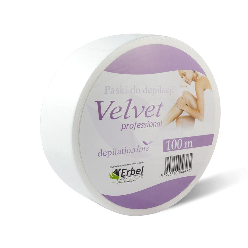 Voks Strips på Rulle - 100 m-voks tilbehør-VELVET-NR Kosmetik