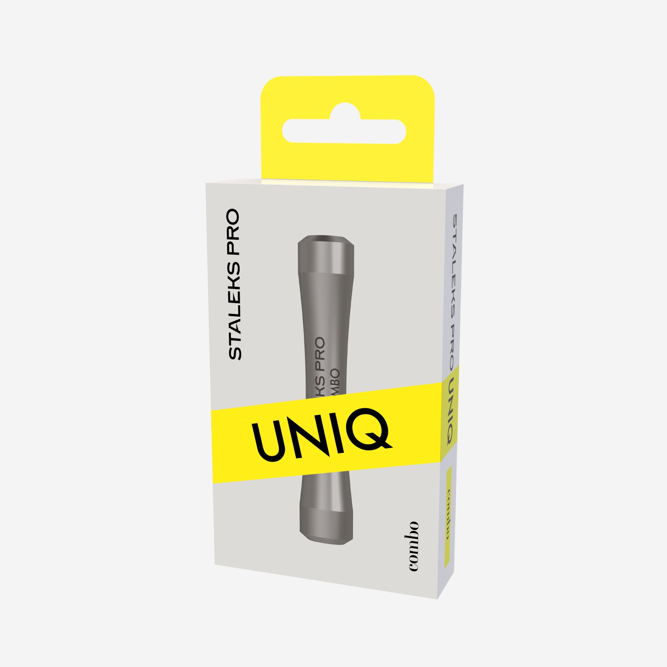 Grå Udskiftelig Håndtag - UNIQ 10 - COMBO-Værktøj-STALEKS-NR Kosmetik