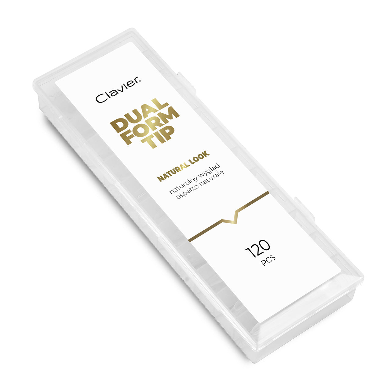 Natural Look Dual Form - 120 stk-Tipper-Clavier-NR Kosmetik