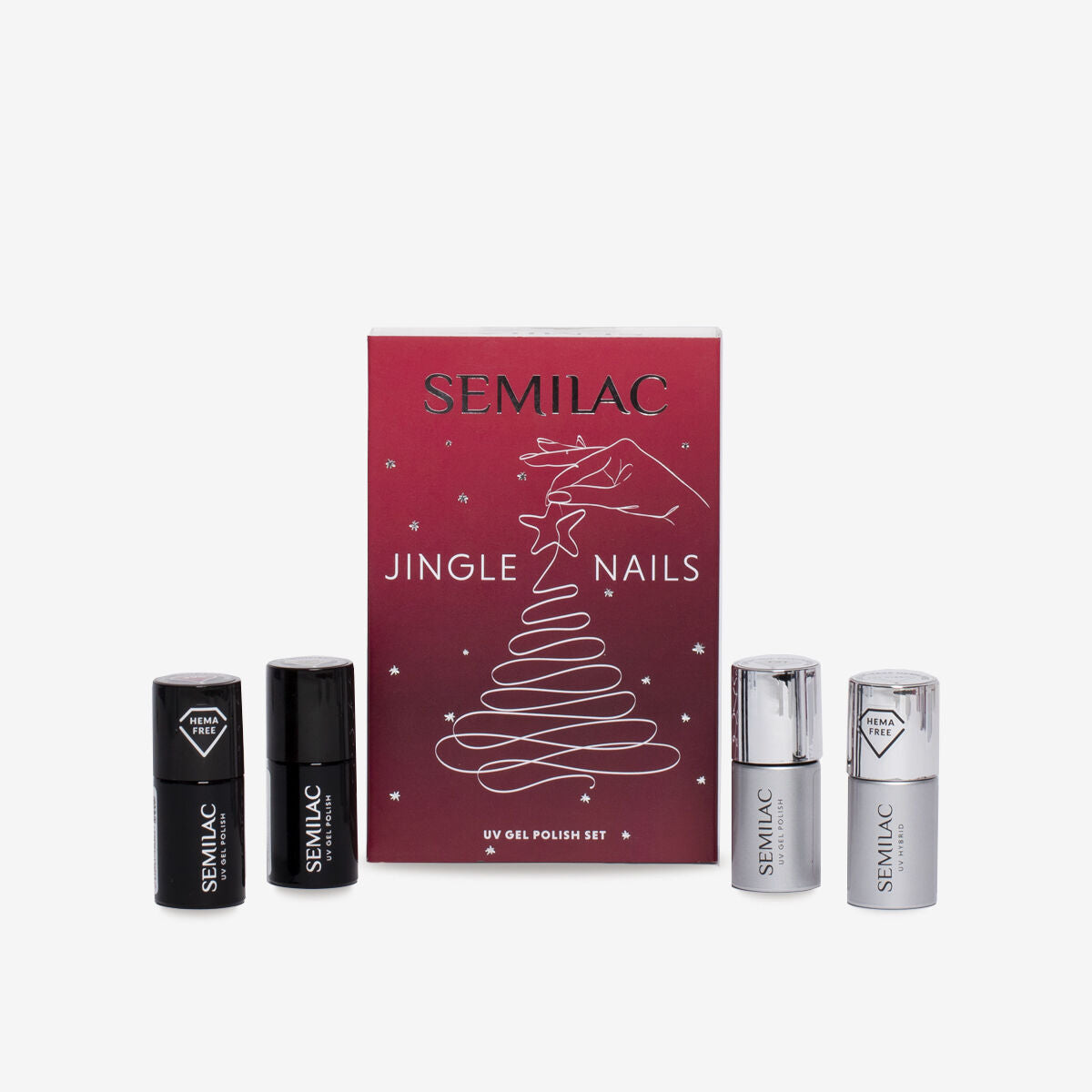 Jingle Nails Sæt-Semilac-NR Kosmetik