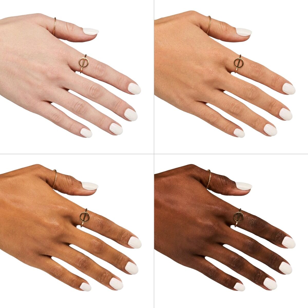 Gelpolish 001 Strong White - 7 ml-UV Hybrid-Semilac-NR Kosmetik