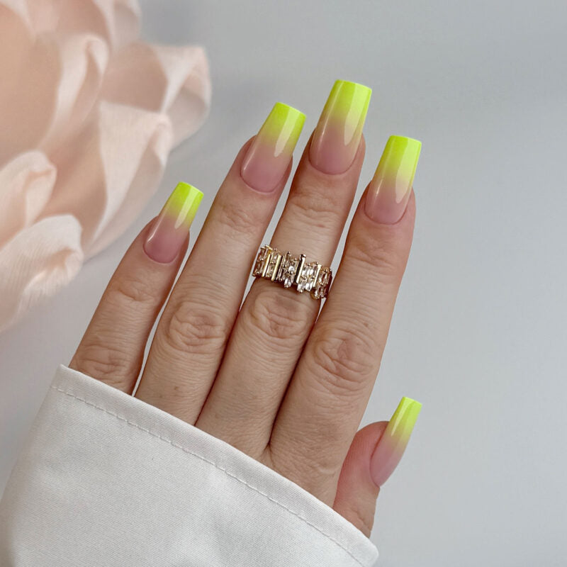 R07 Baby Boomer/Ombre Gel - Lime - 3g-Nail Art-Clavier-NR Kosmetik