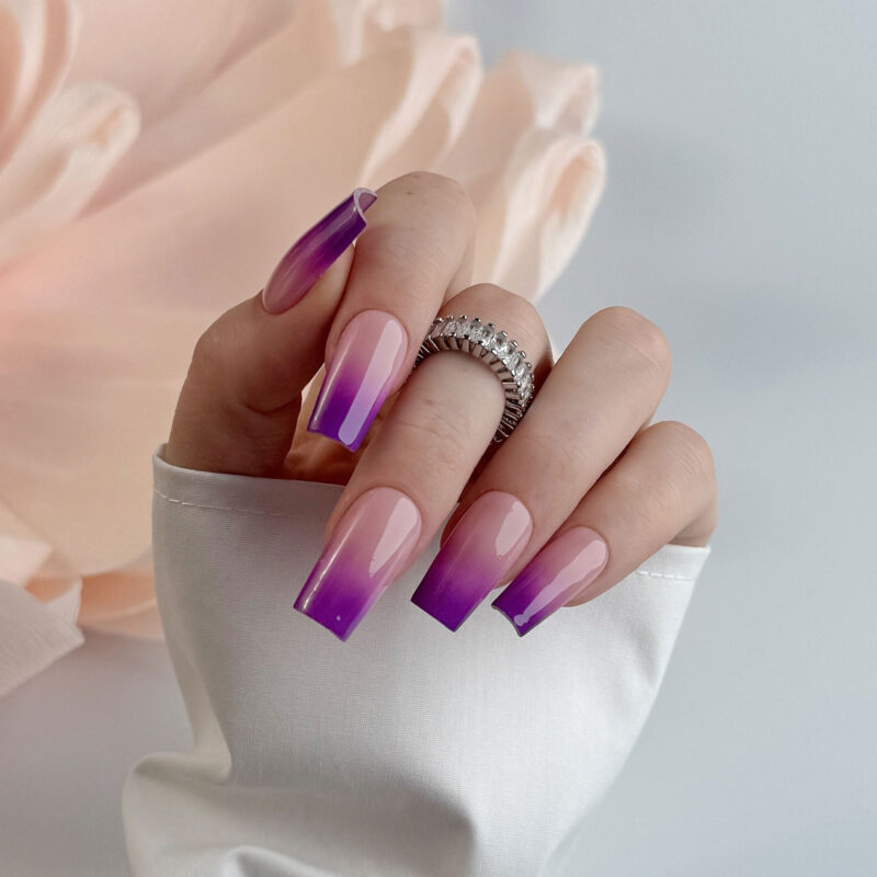 R12 Baby Boomer/Ombre Gel - Plum - 3 g-Nail Art-Clavier-NR Kosmetik