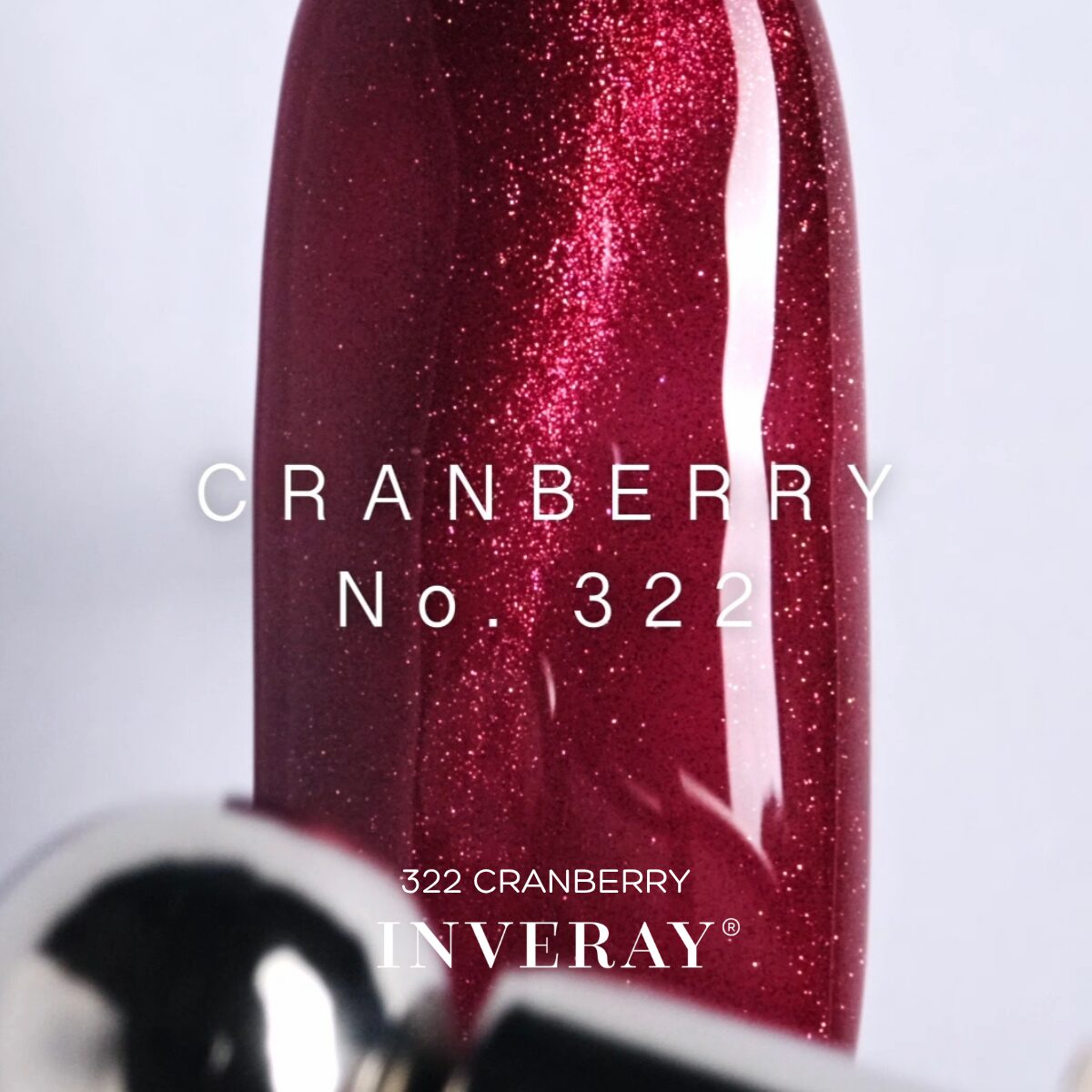 Gelpolish - 322 Cranberry - 10 ml-Gelpolish-Inveray-NR Kosmetik
