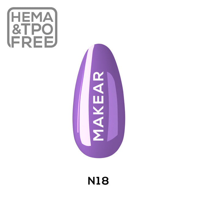 Gelpolish - N18 MAKEAR-Gelpolish-MAKEAR-NR Kosmetik