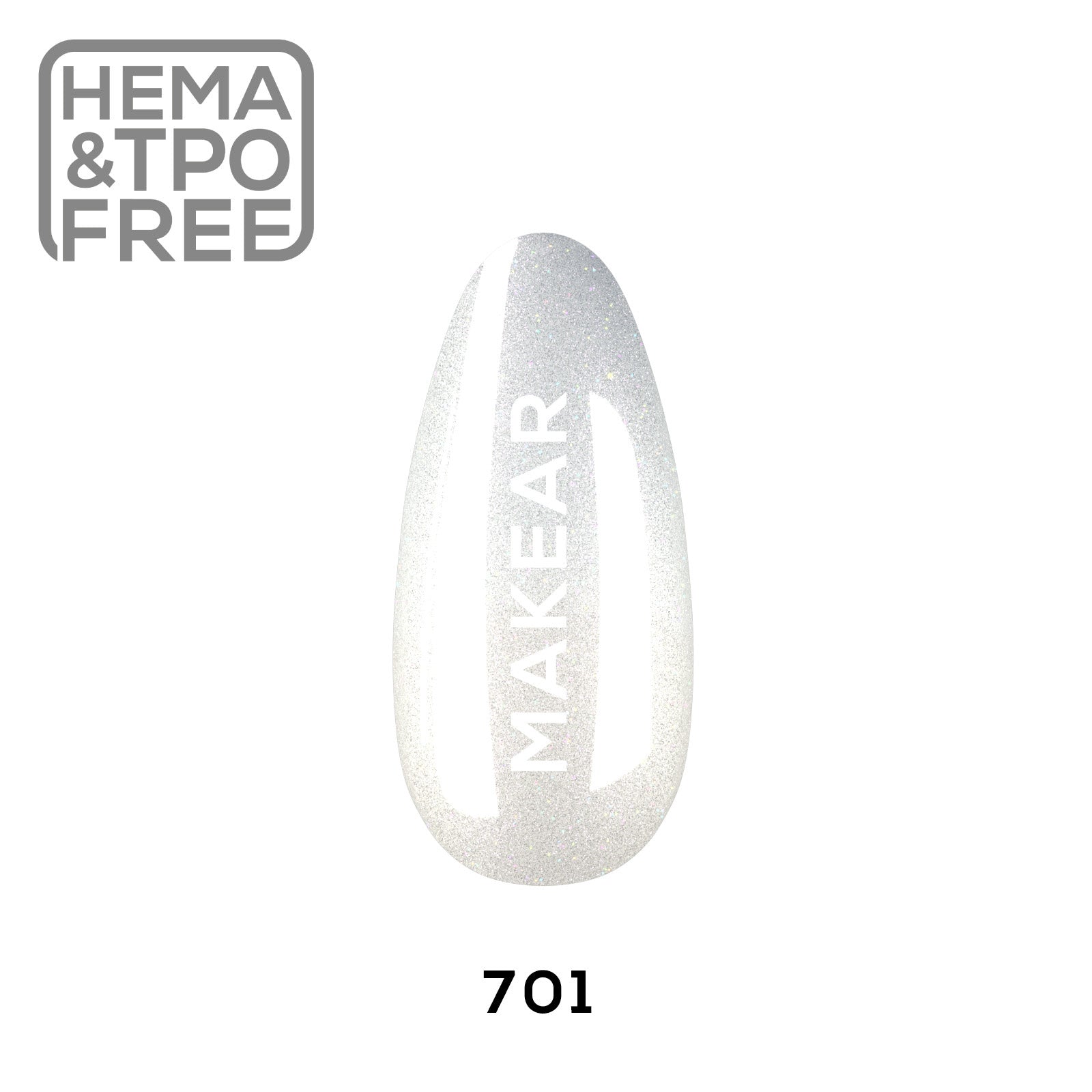 Gelpolish - 701 MAKEAR-Gelpolish-MAKEAR-NR Kosmetik